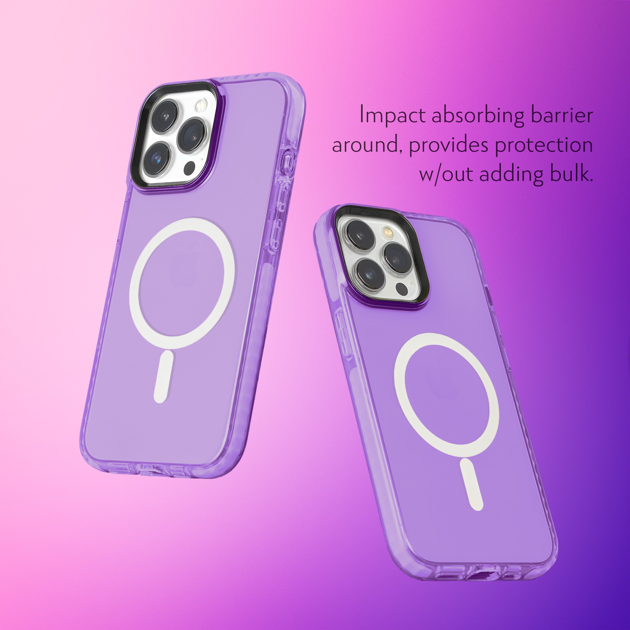 Barrier Case w/ MagSafe for iPhone - Fresh Purple Lavender