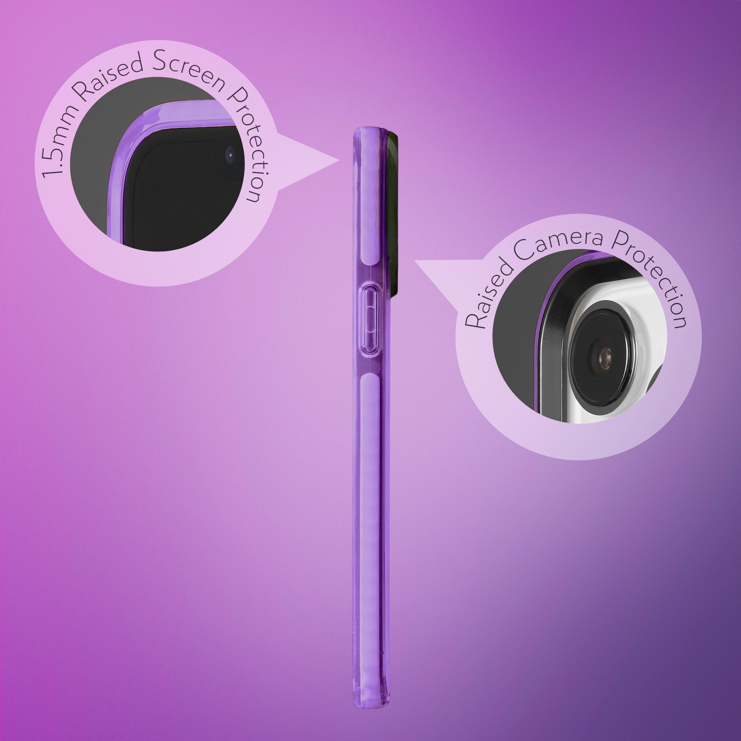 Barrier Case w/ MagSafe for iPhone - Fresh Purple Lavender