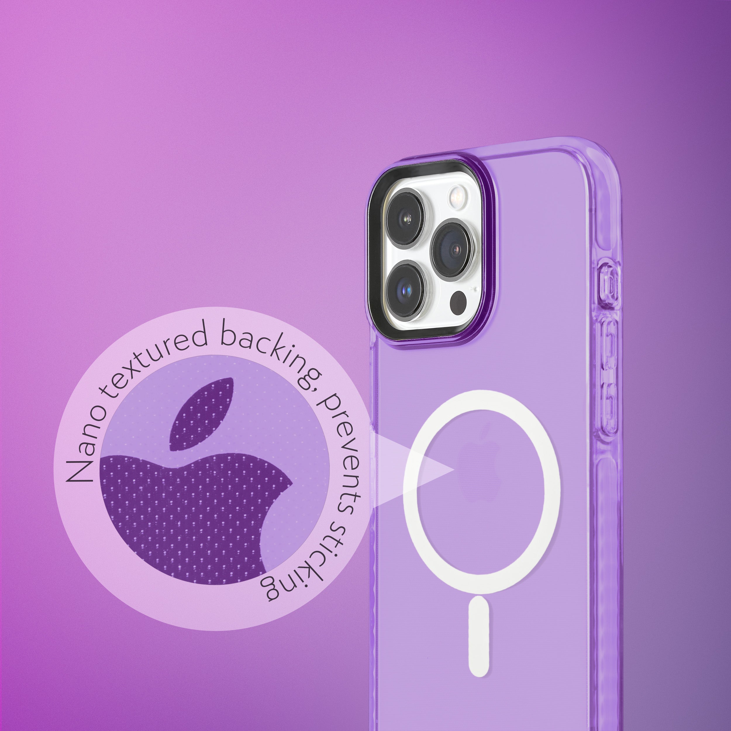 Barrier Case w/ MagSafe for iPhone - Fresh Purple Lavender