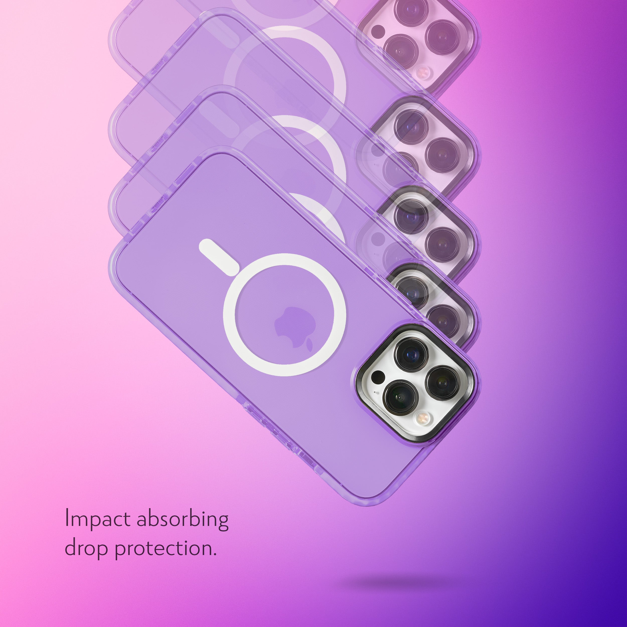 Barrier Case w/ MagSafe for iPhone - Fresh Purple Lavender