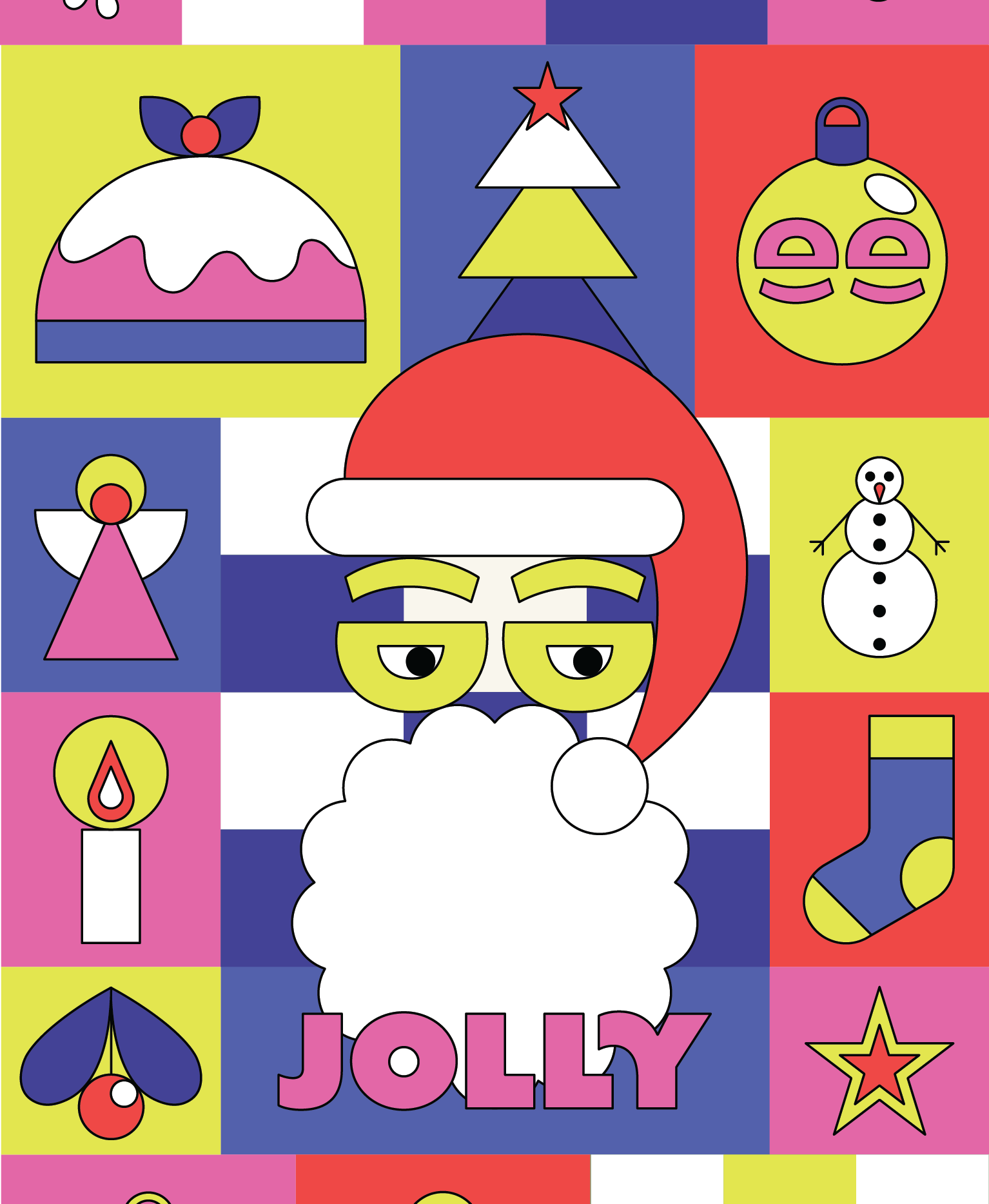 Jolly Digital Wallpaper Pack for iPhone and Android - Instant Screen Refresh