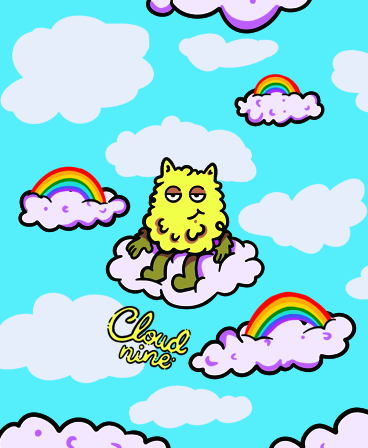 Cloud Nine Digital Wallpaper Pack for iPhone and Android - Instant Screen Refresh