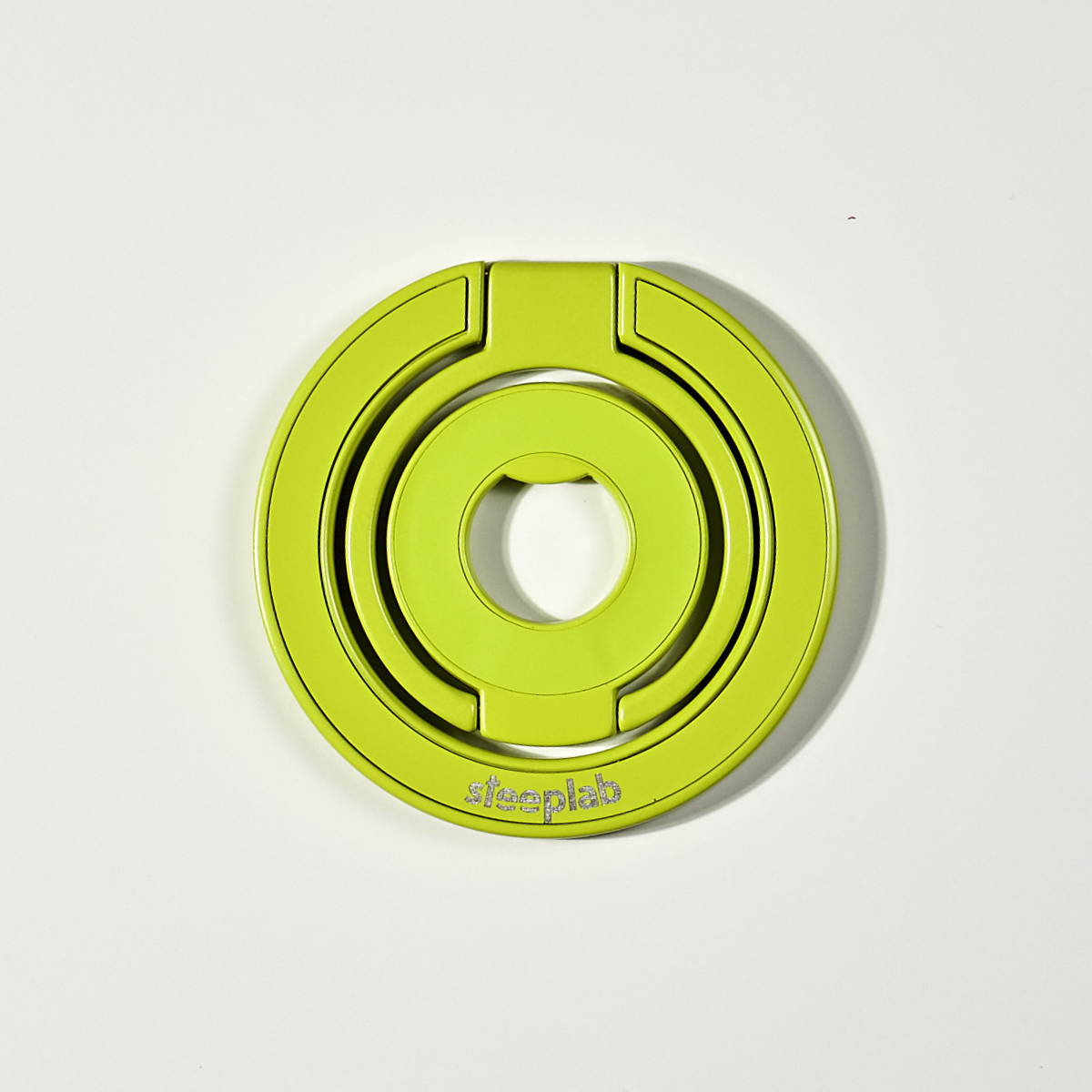Freehand Loop in Key Lime magnetic phone grip and stand