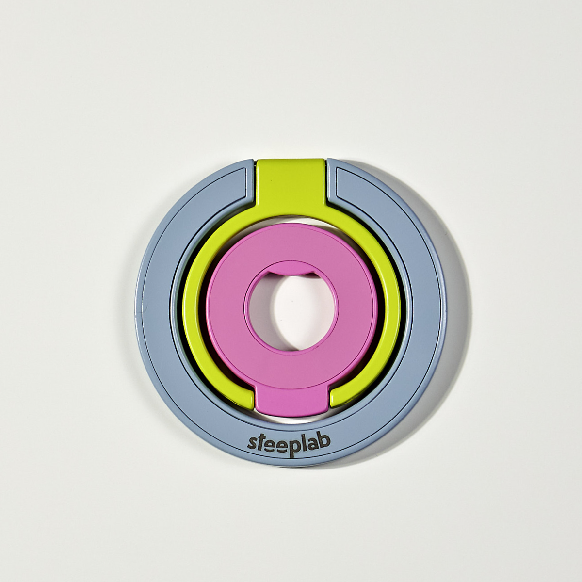 Freehand Loop in Rainbow Sherbet magnetic phone grip and stand