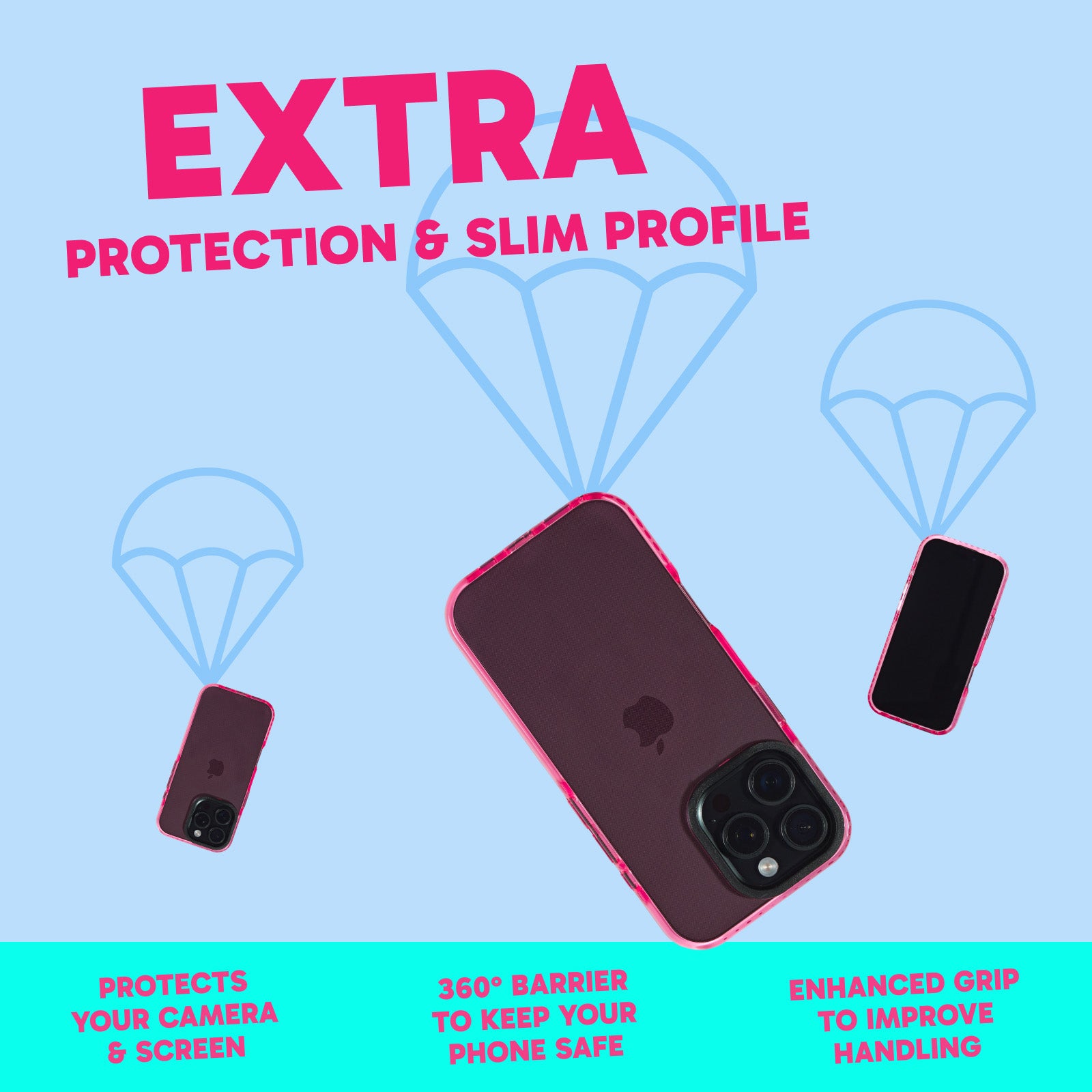 Barrier Case for iPhone - Subtle Pink Peach