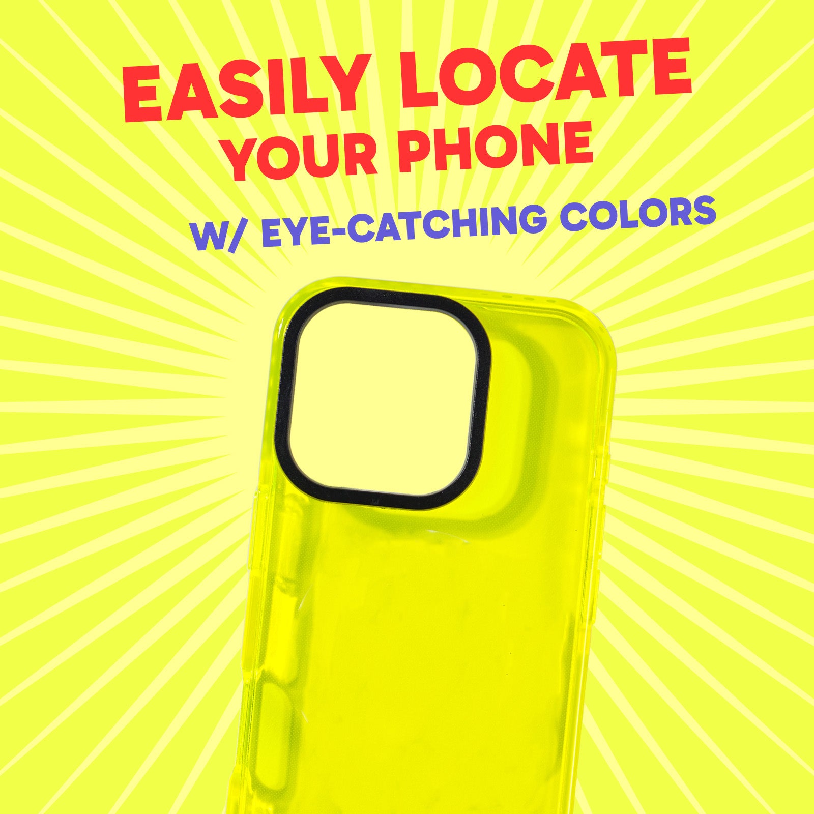 Barrier Case for iPhone - Hi-Energy Neon Yellow