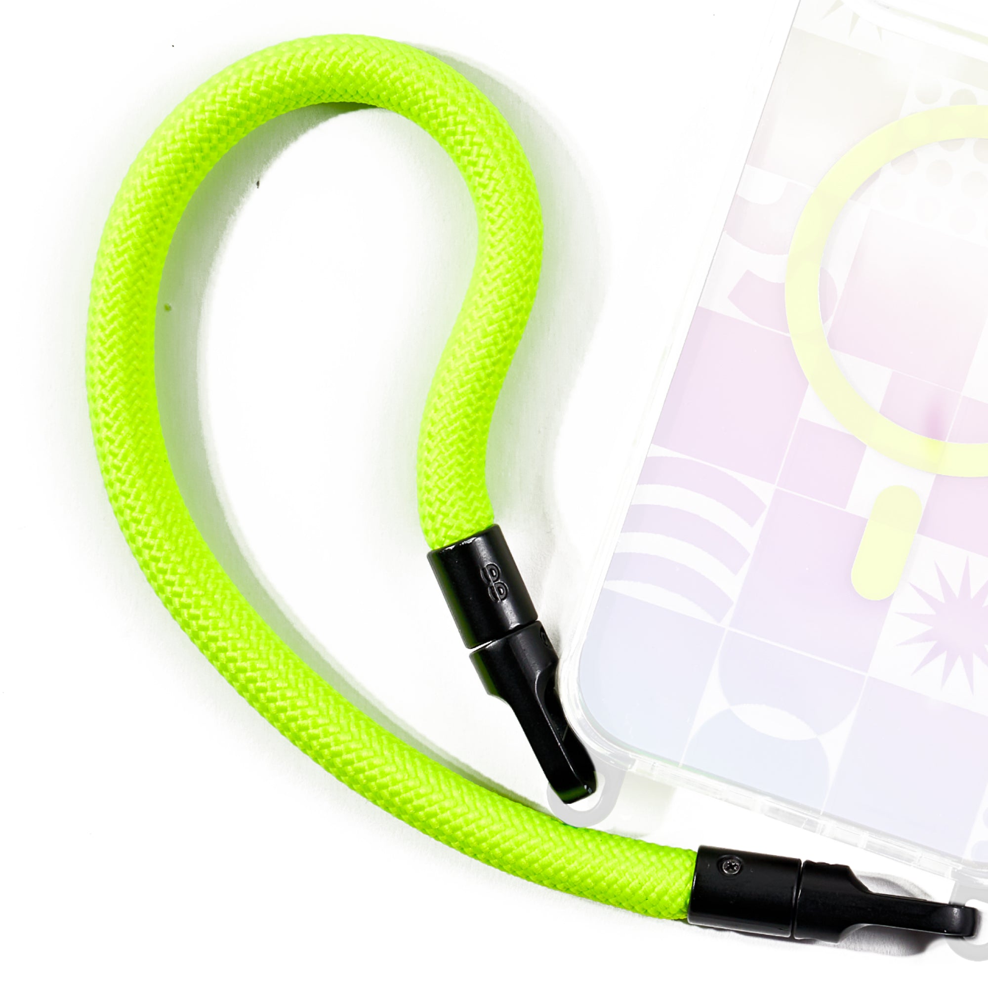 Freehand Neon Burst Wrist Lanyard - Secure Short Carry for Everyday Use