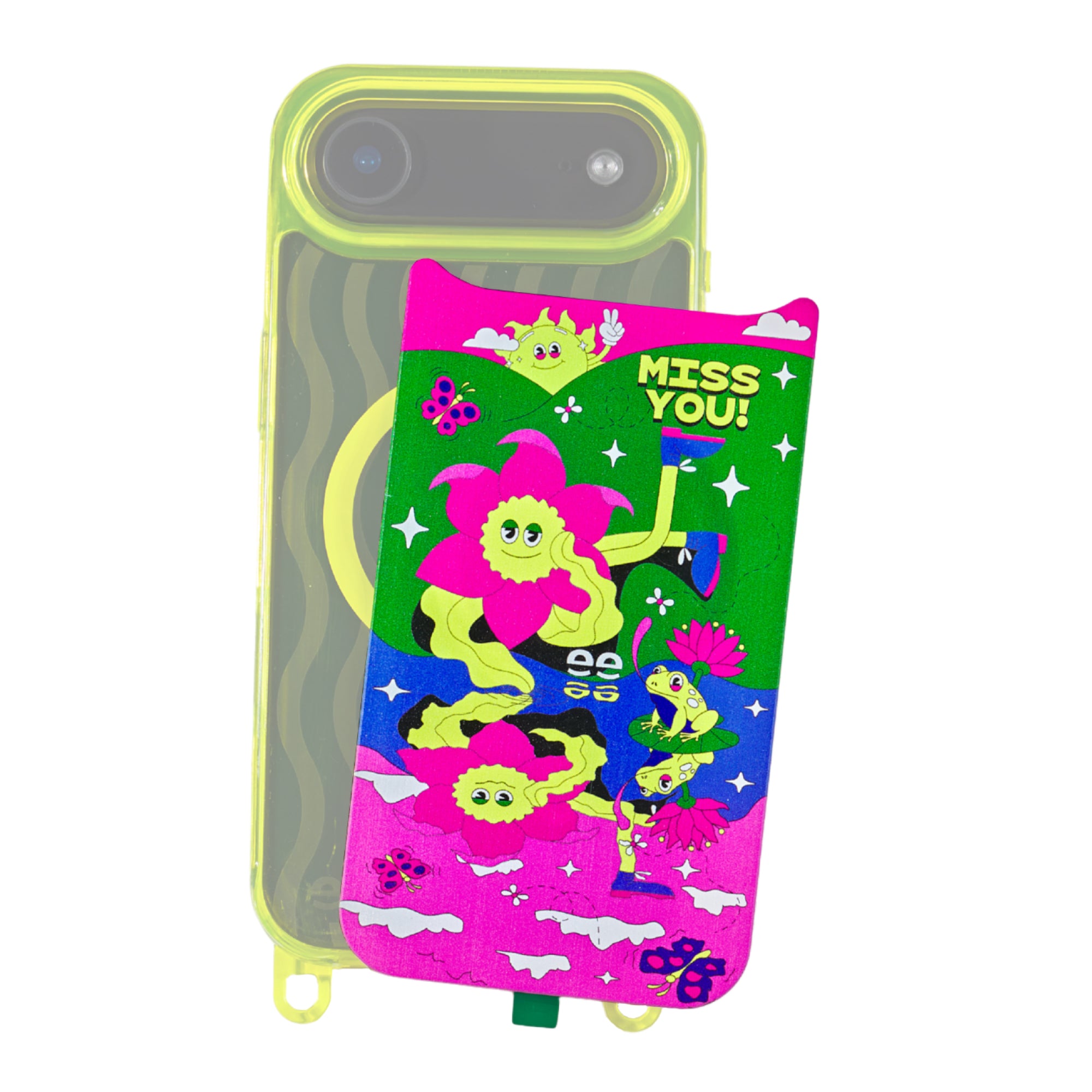 Miss You Canvas Cover for Freehand Case - Magnetic Interchangeable Backing