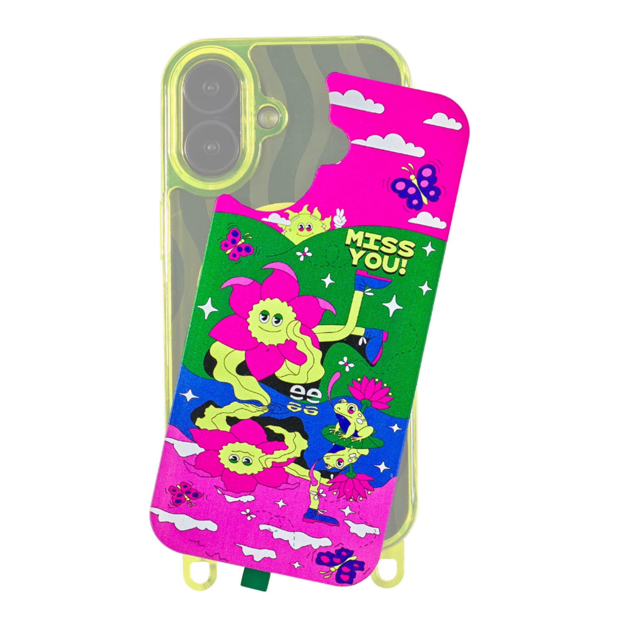 Miss You Canvas Cover for Freehand Case - Magnetic Interchangeable Backing