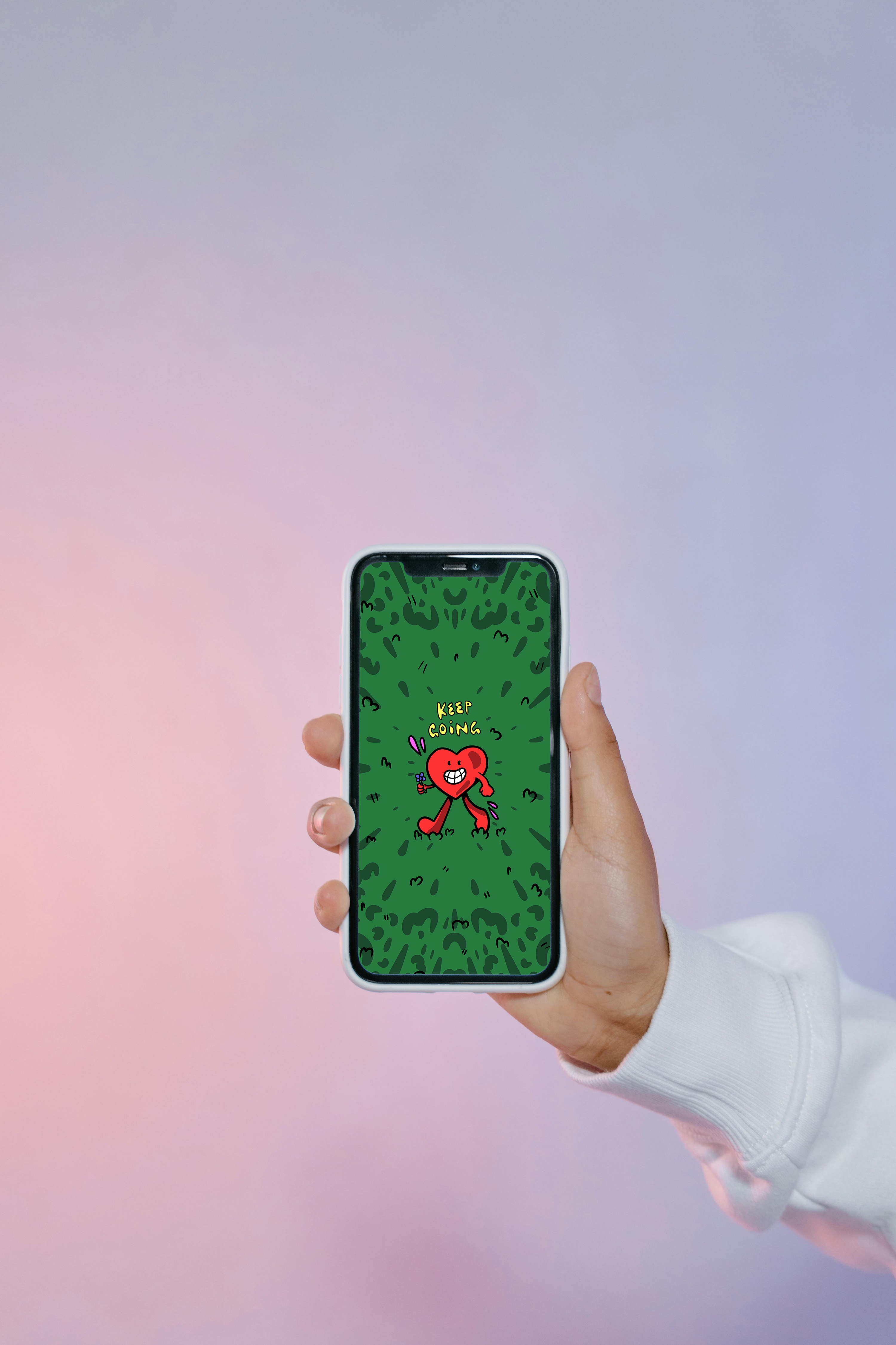 Keep Going Digital Wallpaper Pack for iPhone and Android - Instant Screen Refresh