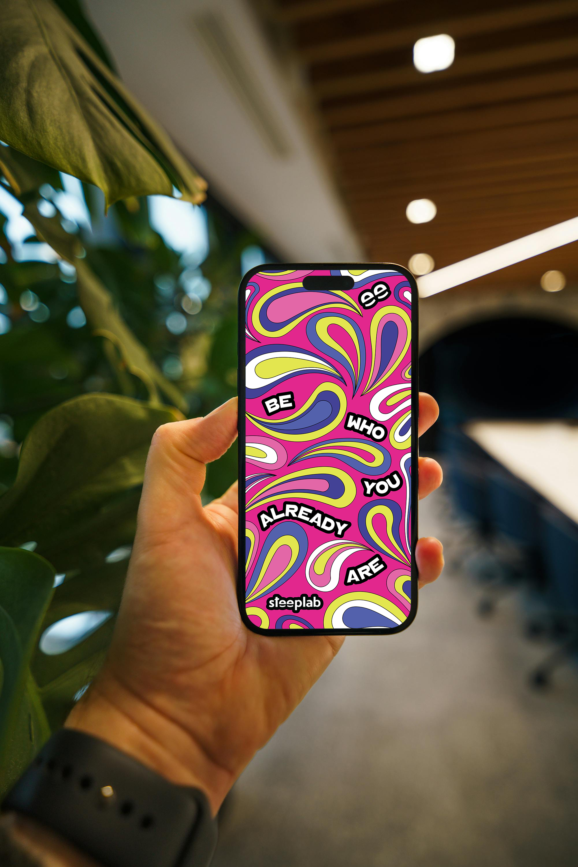 Vibes Digital Wallpaper Pack of 3 for iPhone and Android - Instant Screen Refresh