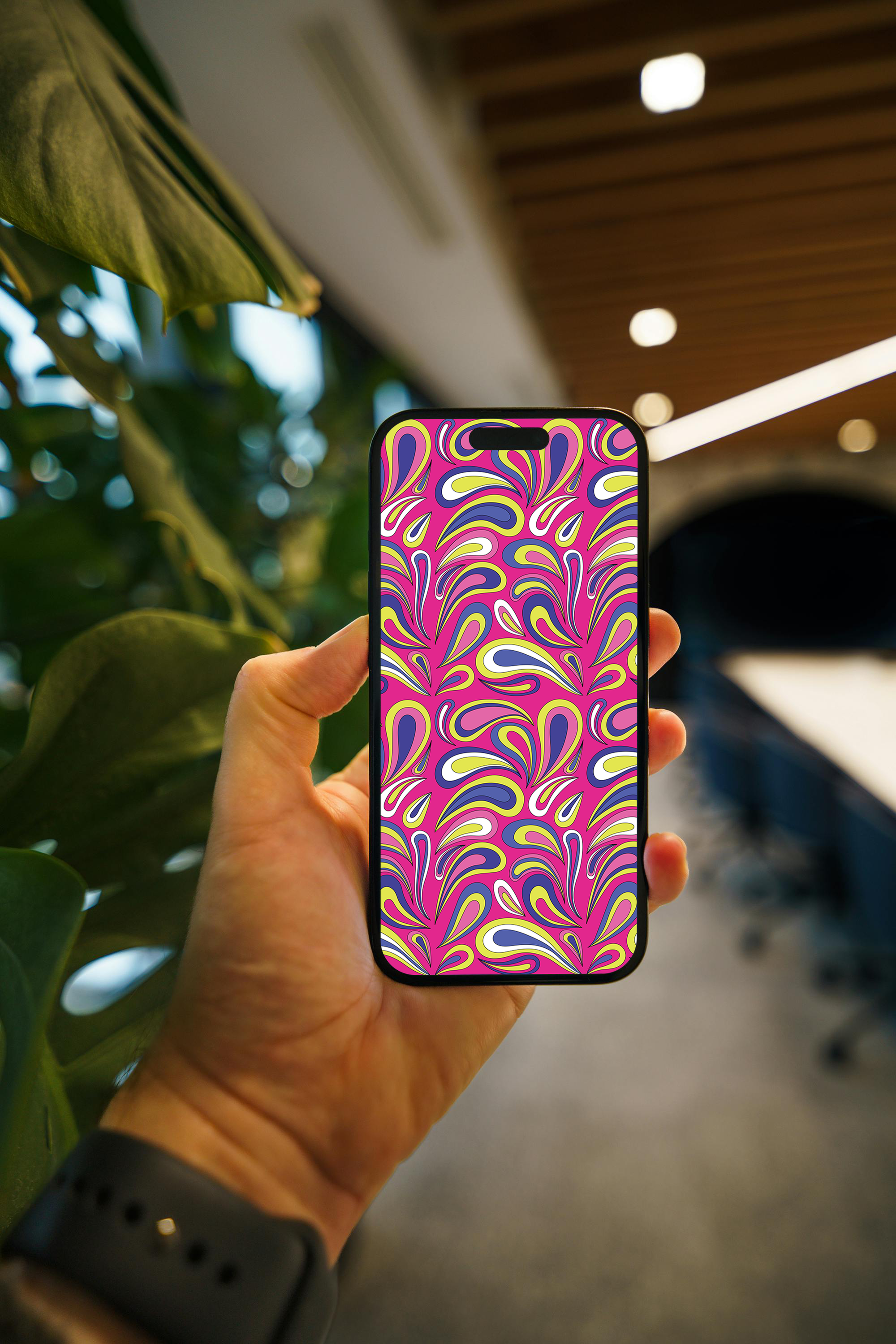 Vibes Digital Wallpaper Pack of 3 for iPhone and Android - Instant Screen Refresh