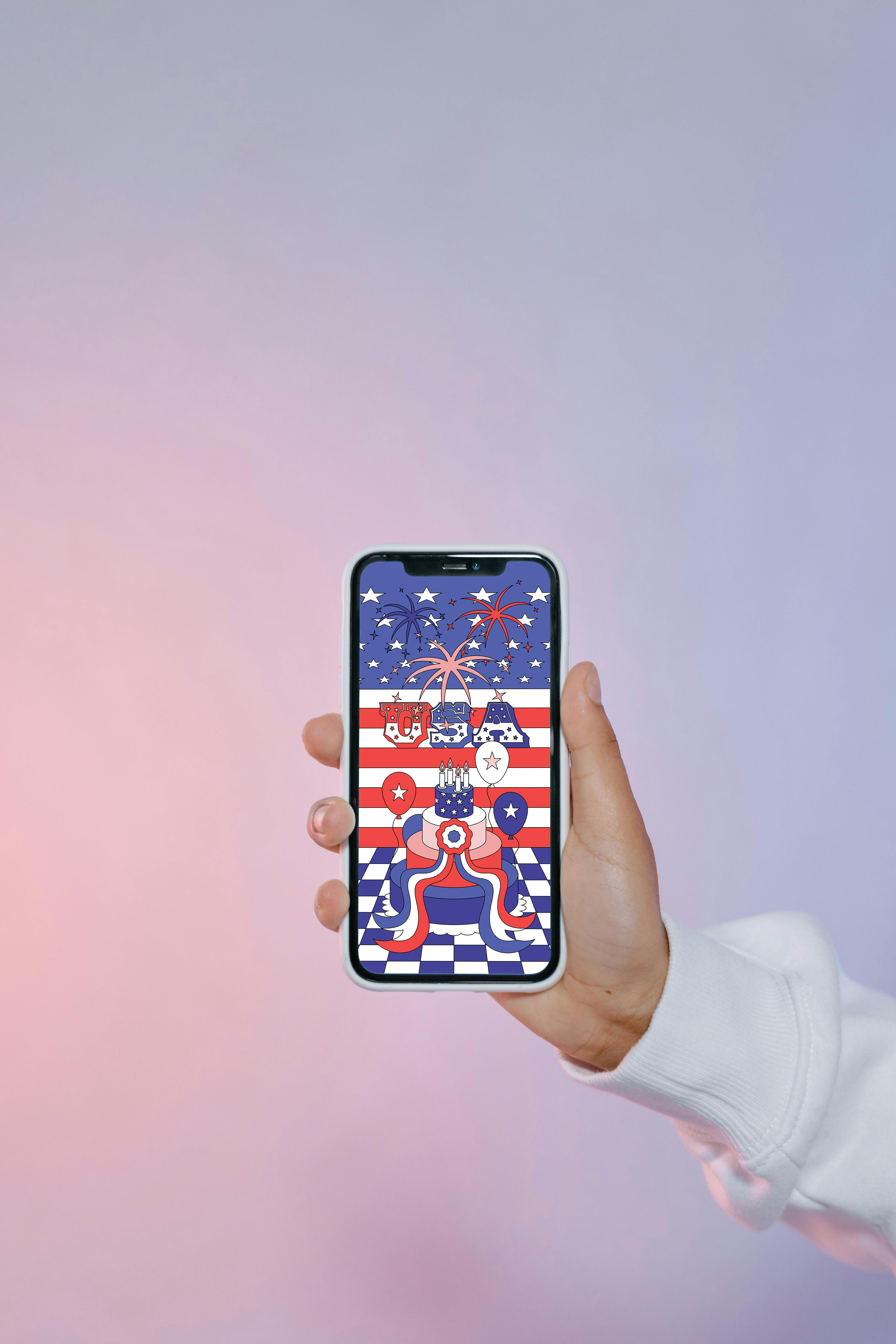 Patriot Digital Wallpaper Pack for iPhone and Android - Instant Screen Refresh