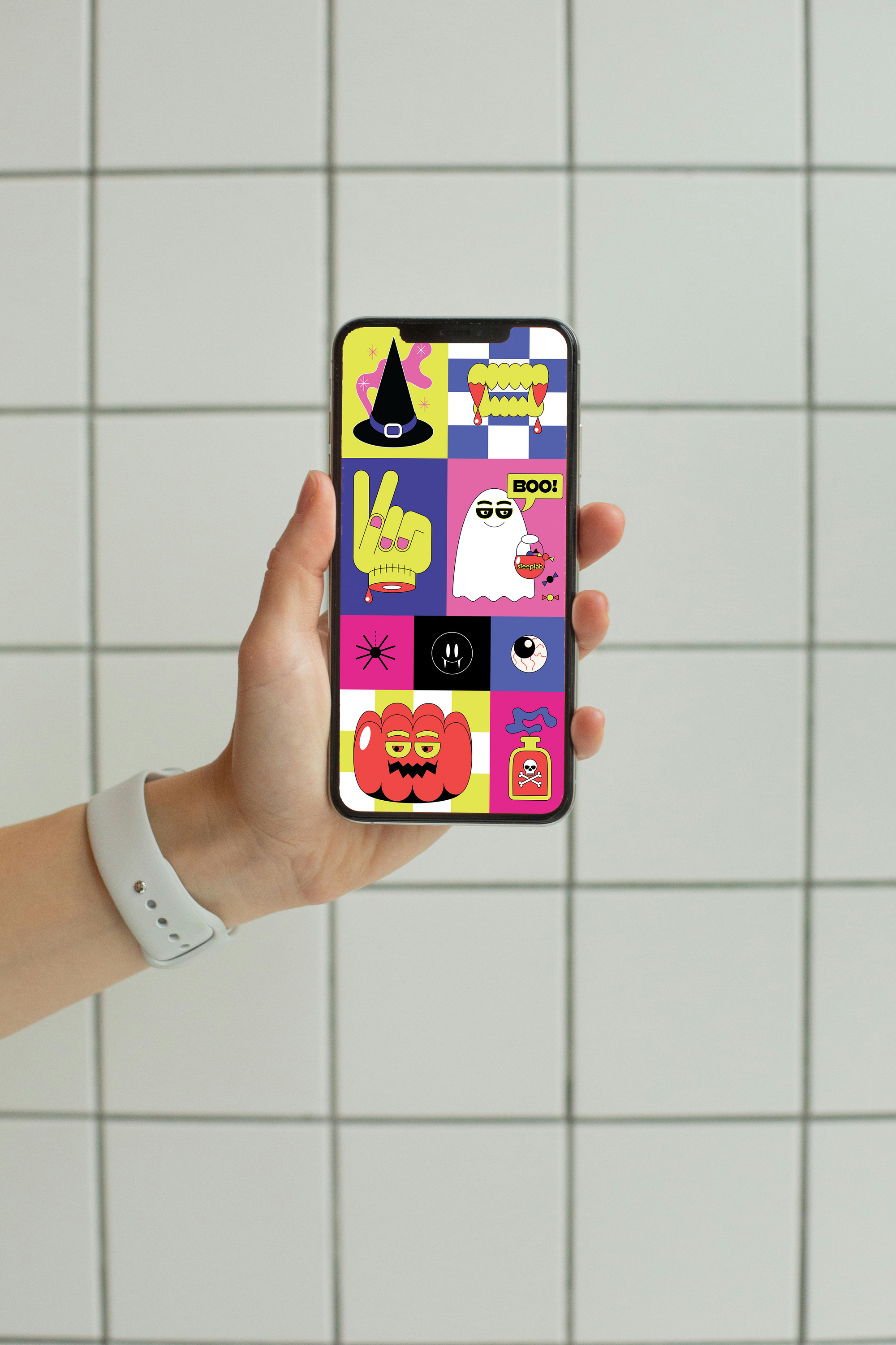 Boo Digital Wallpaper Pack for iPhone and Android - Instant Screen Refresh
