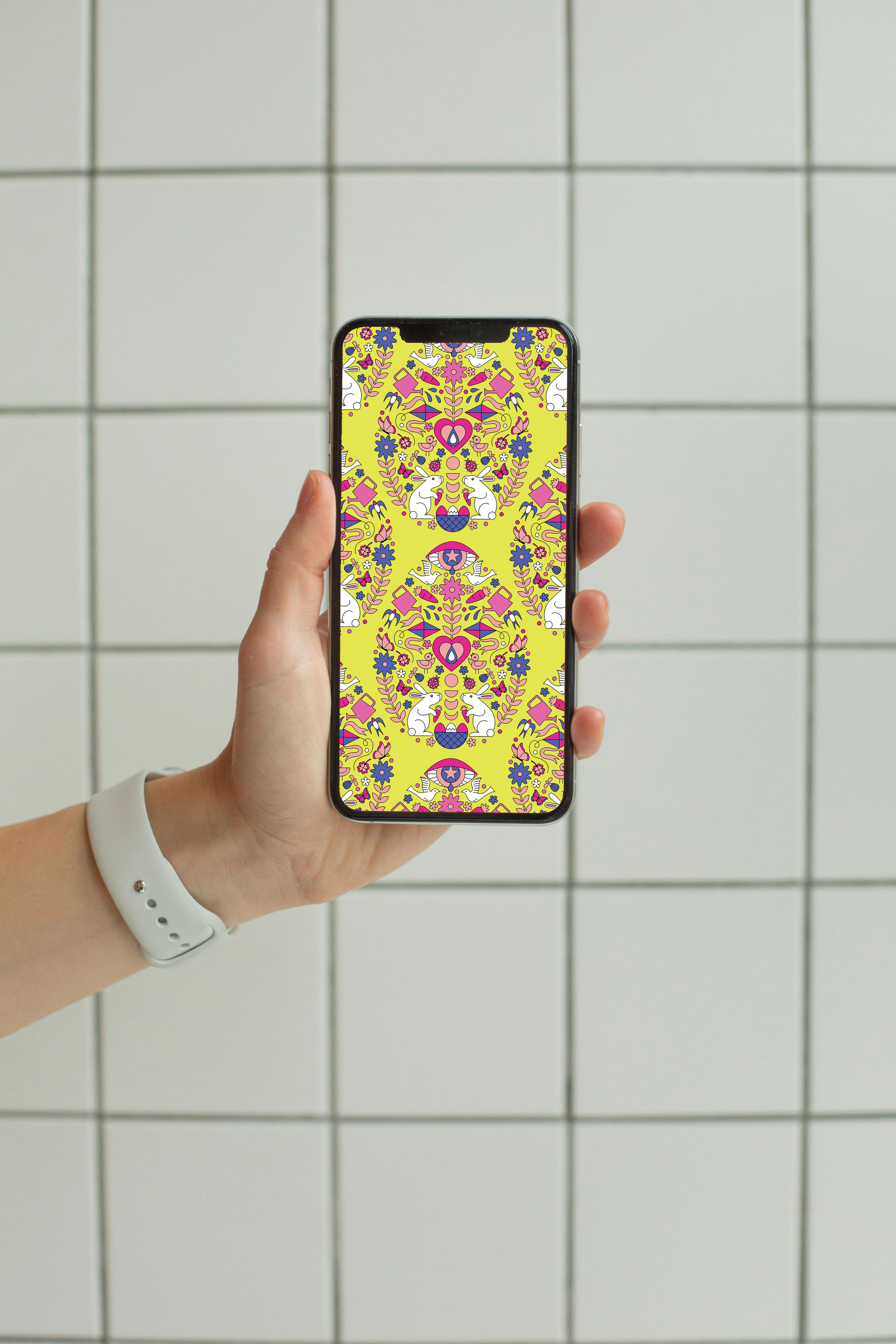 Spring Digital Wallpaper Pack for iPhone and Android - Instant Screen Refresh