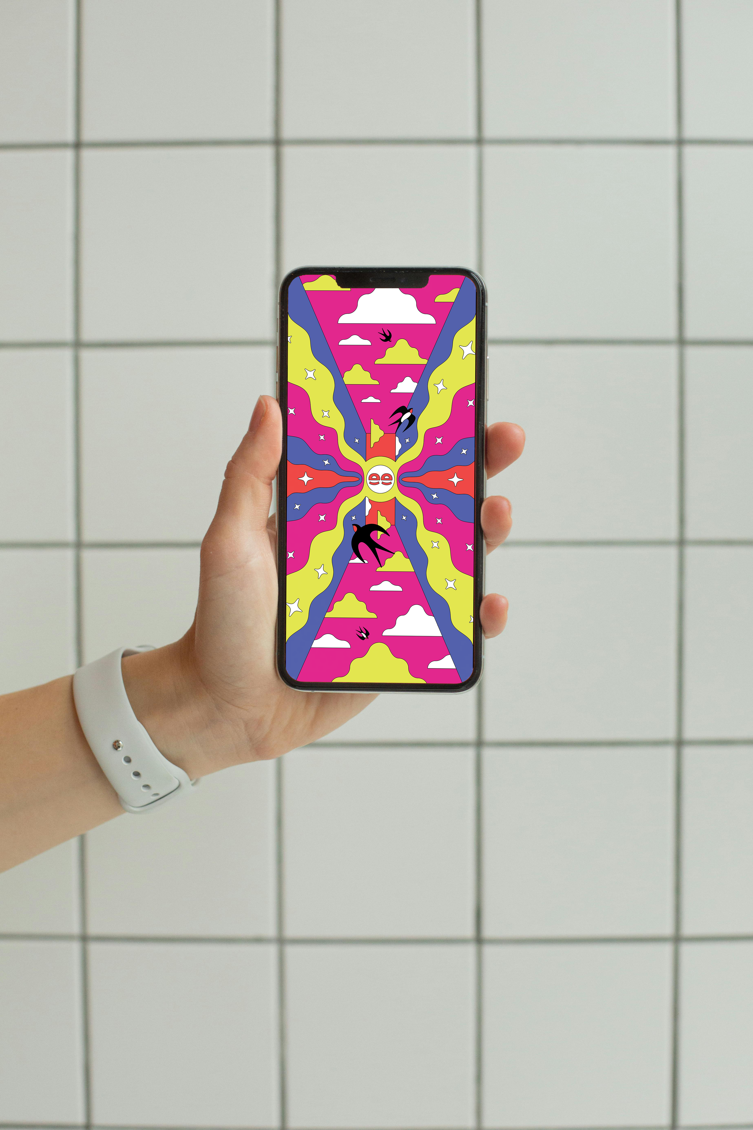 Ripple Digital Wallpaper Pack for iPhone and Android - Instant Screen Refresh