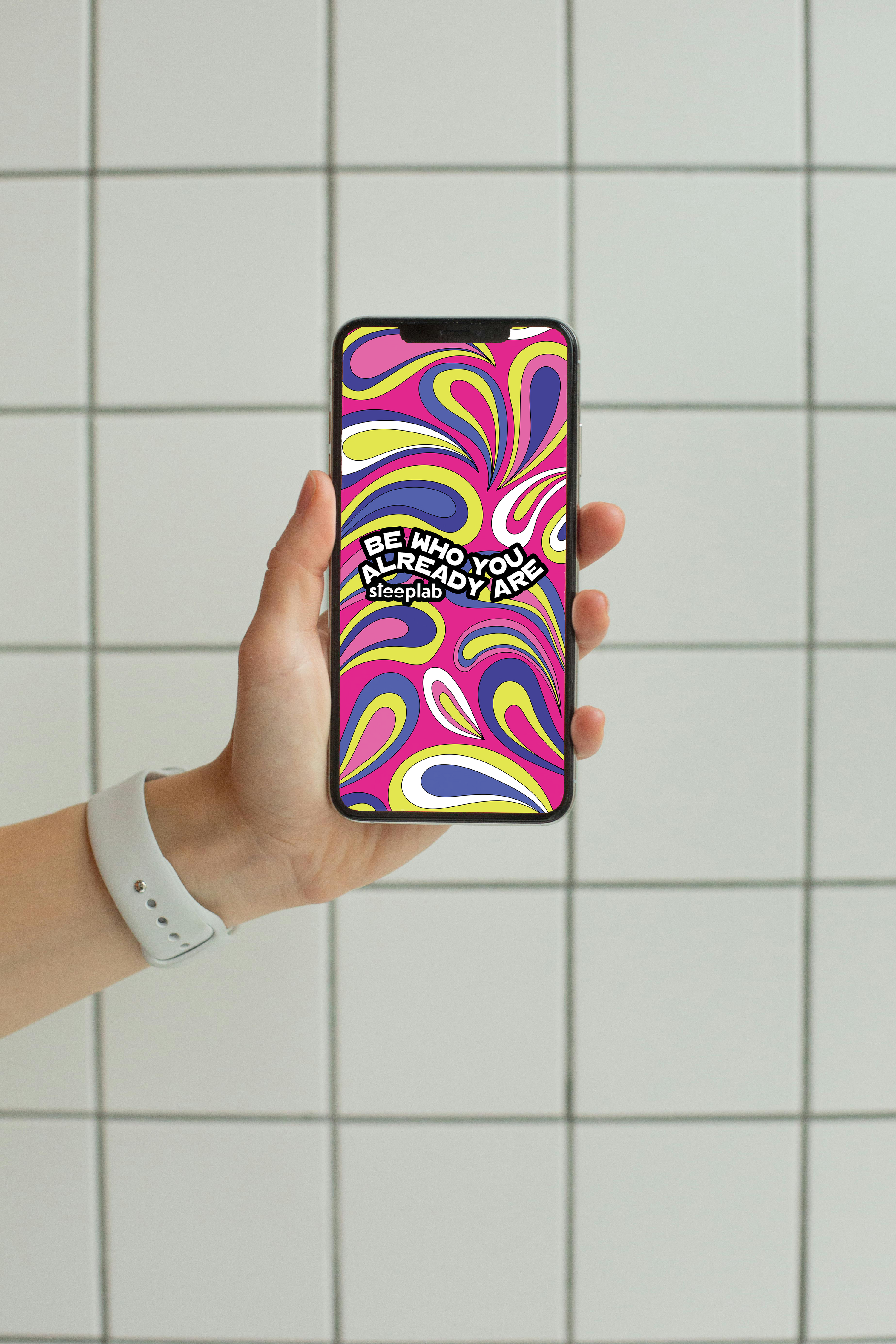 Vibes Digital Wallpaper Pack of 3 for iPhone and Android - Instant Screen Refresh