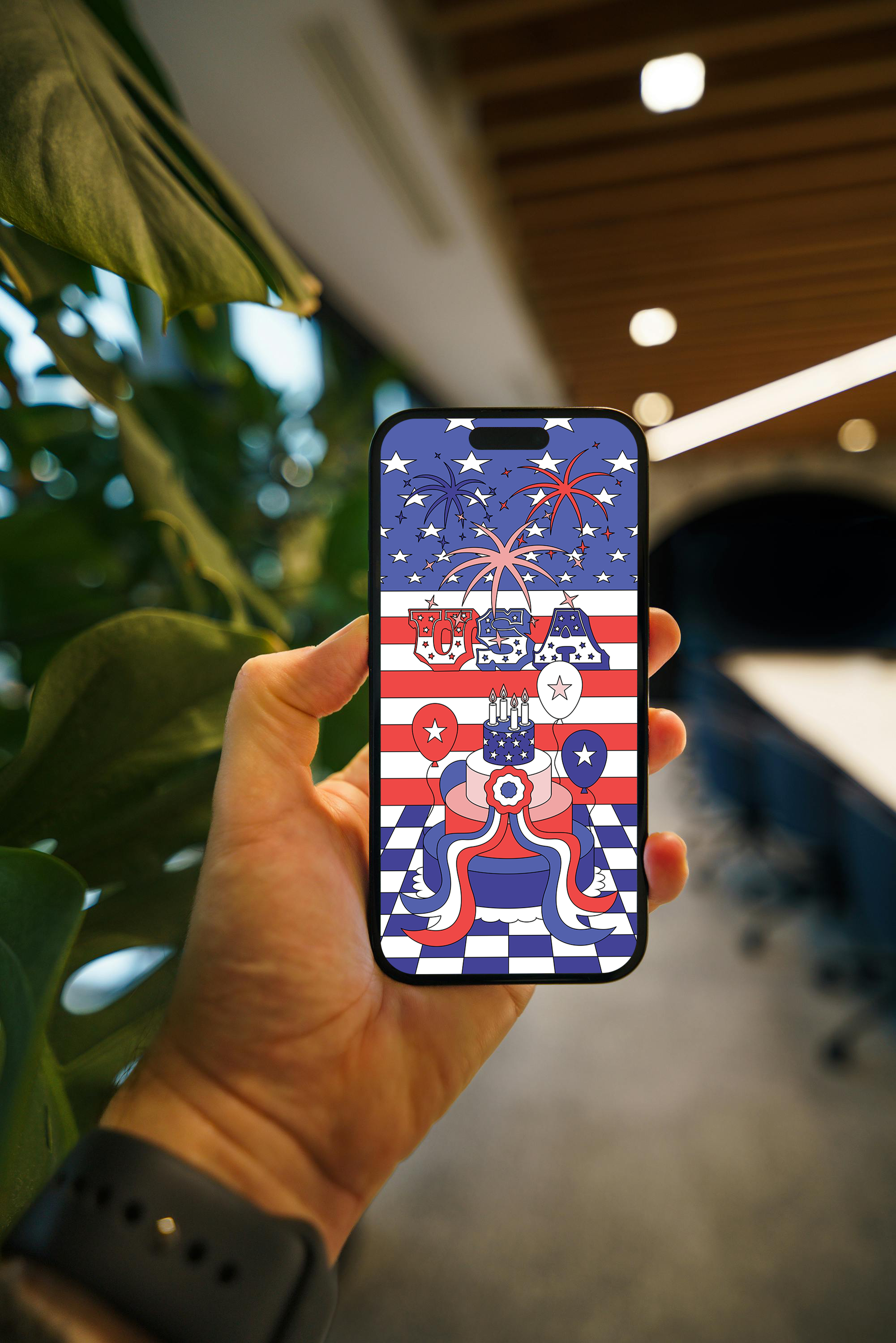 Patriot Digital Wallpaper Pack for iPhone and Android - Instant Screen Refresh