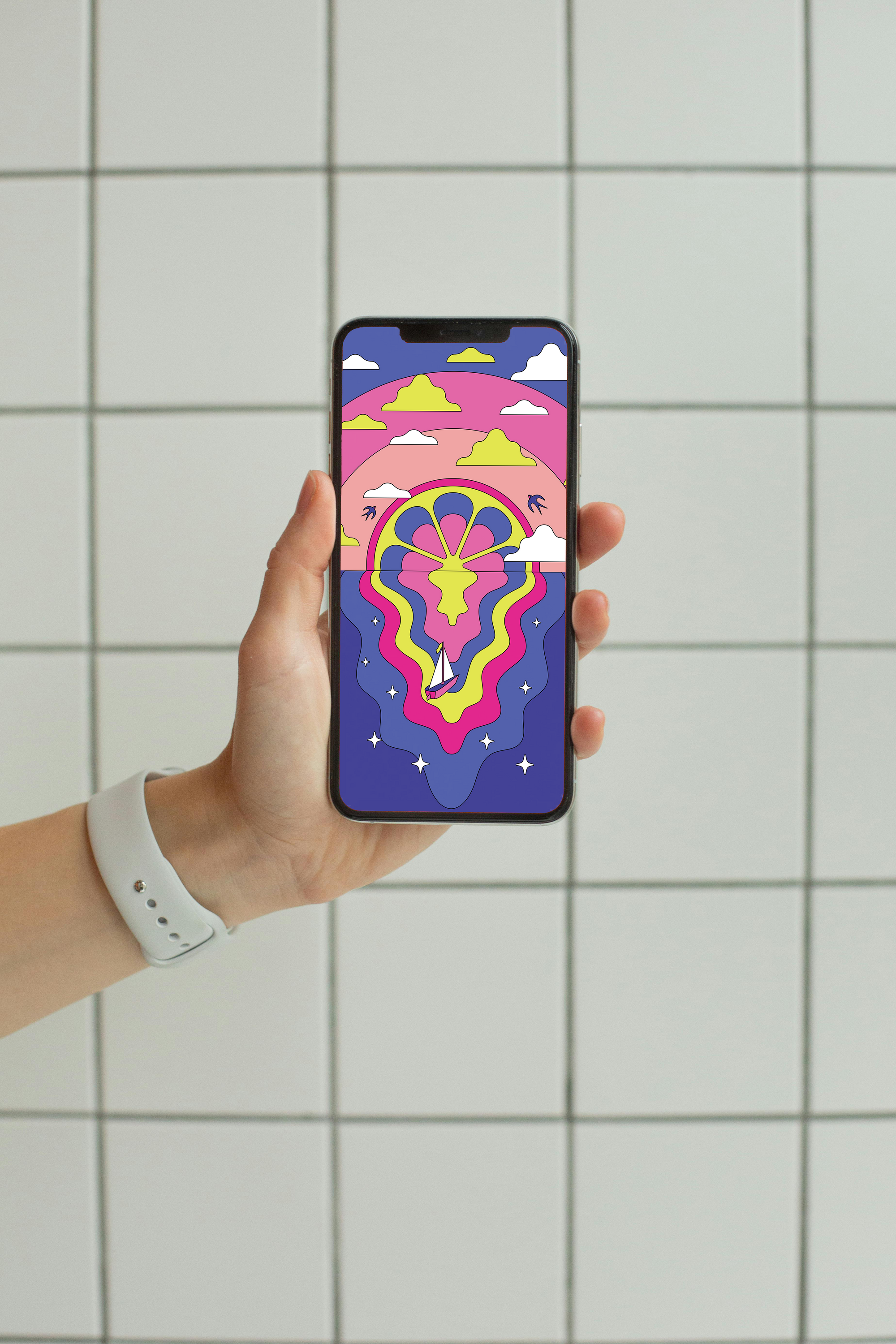 Daydream Digital Wallpaper Pack for iPhone and Android - Instant Screen Refresh