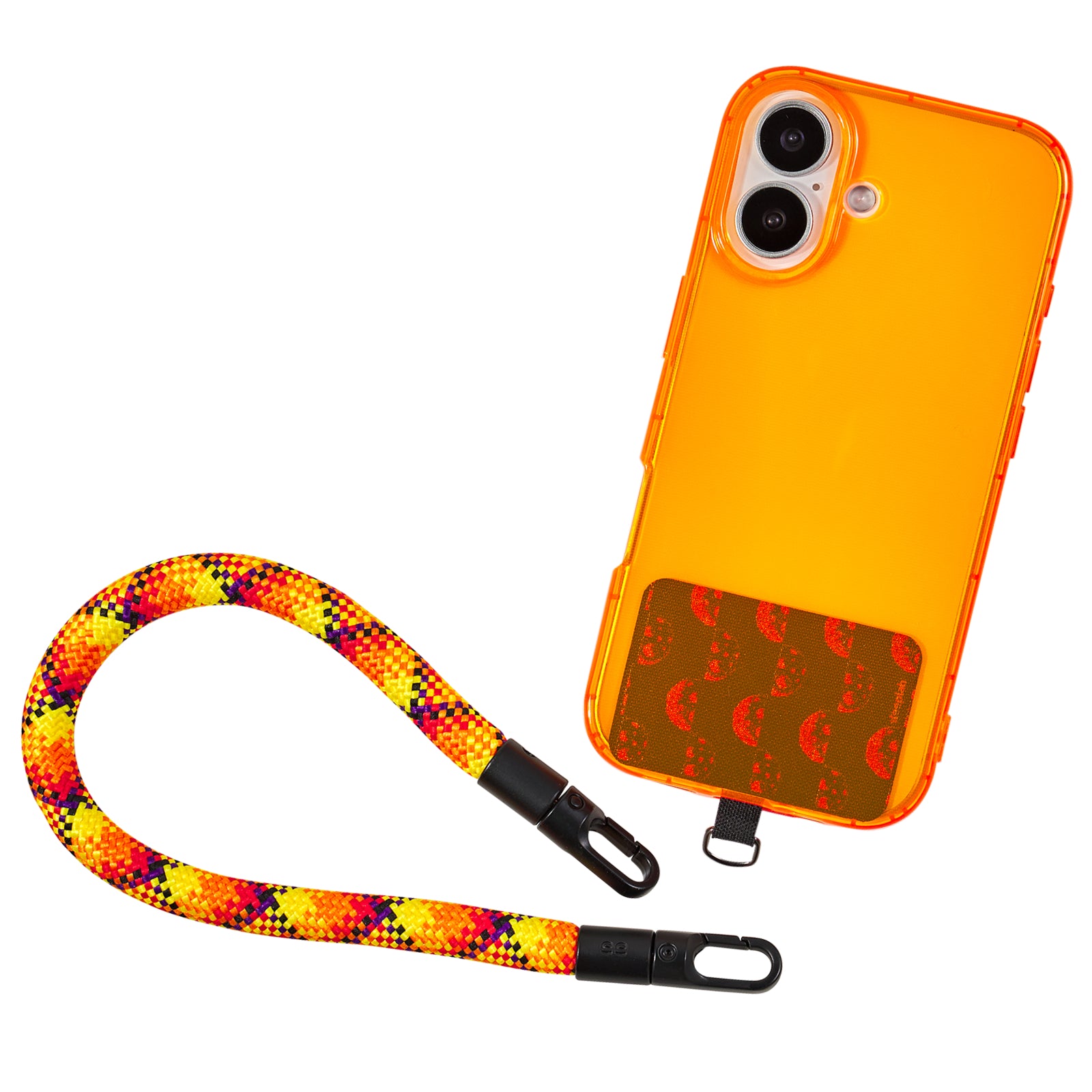 Solar Static Highlighter Case + Freehand Wrist Lanyard Bundle - Hands-Free Carry