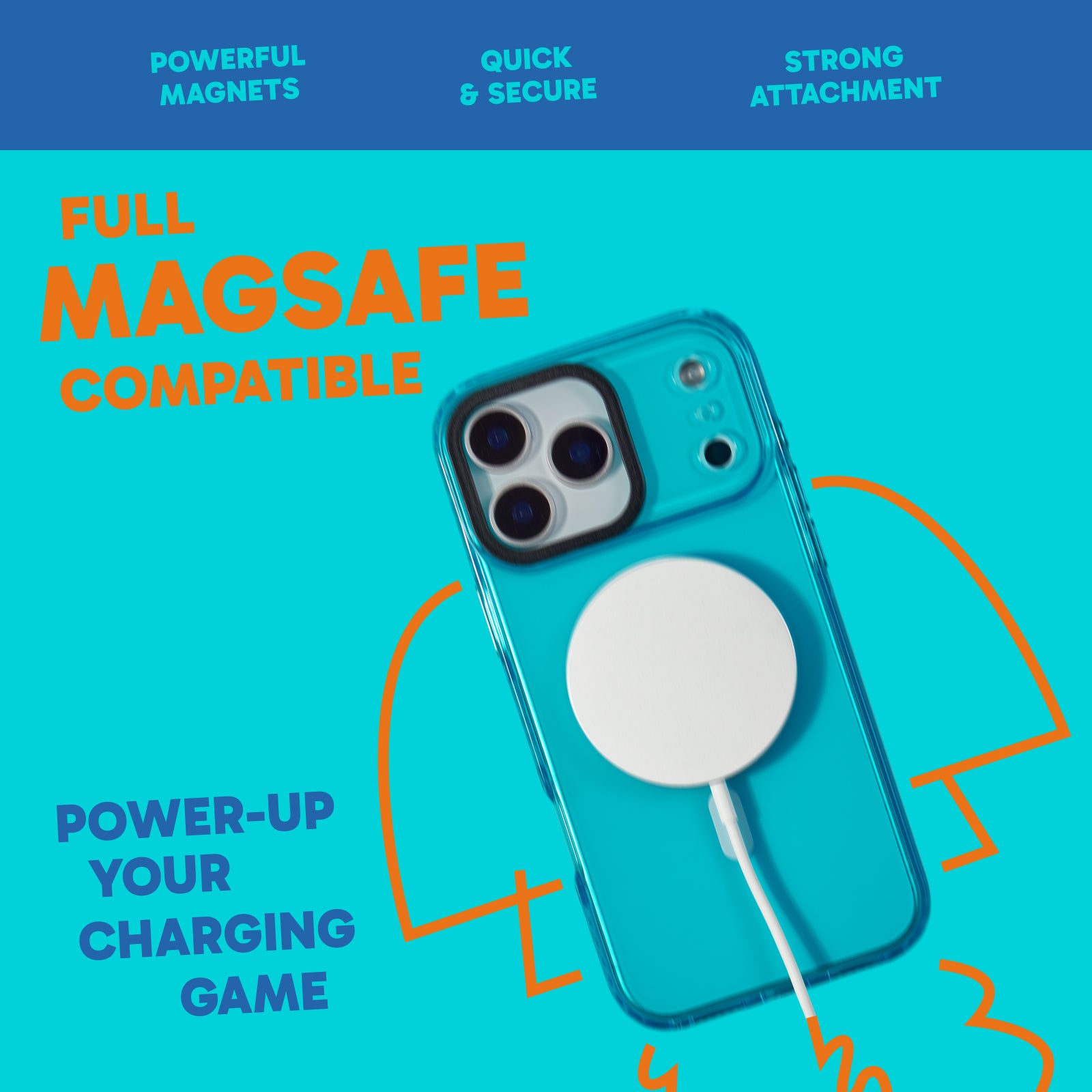 Barrier Case w/ MagSafe for iPhone - Brilliant Blue Sky