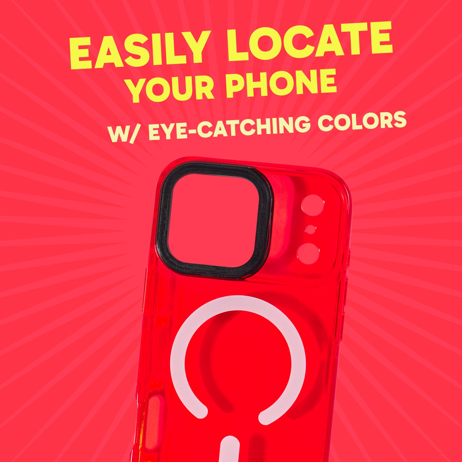 Barrier Case w/ MagSafe for iPhone - Electric Red Strawberry