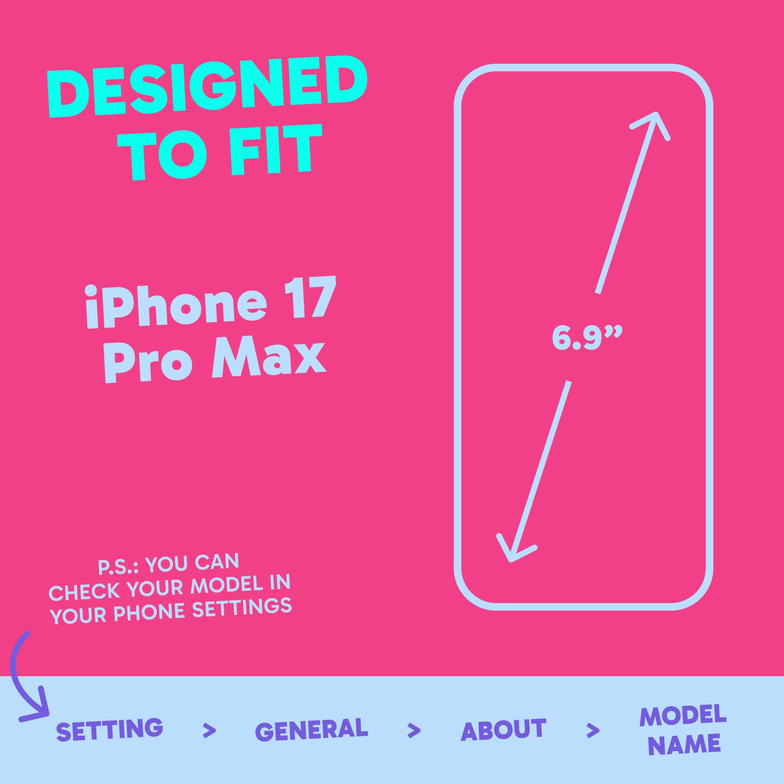 Barrier Case w/ MagSafe for iPhone - Radiant Hot Pink