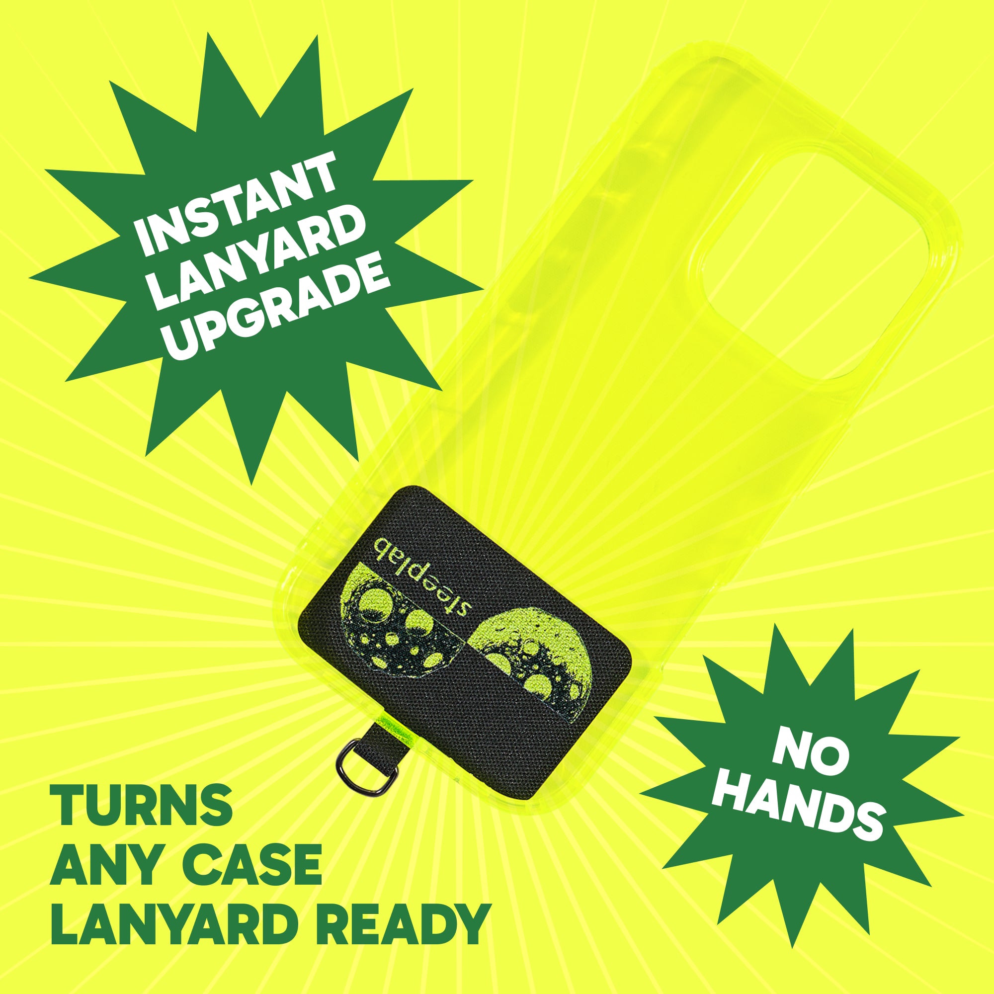 Freehand Midnight Pulse GoTab - Universal Phone Lanyard Tab (Pack of 2)