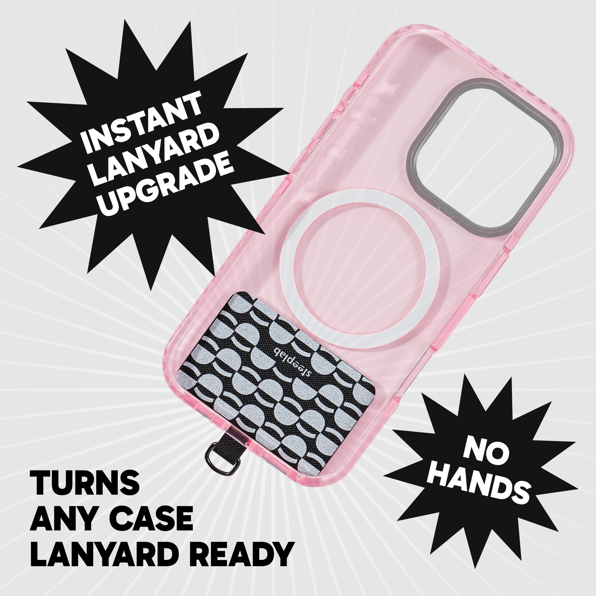Freehand Metro Weave GoTab - Universal Phone Lanyard Tab (Pack of 2)