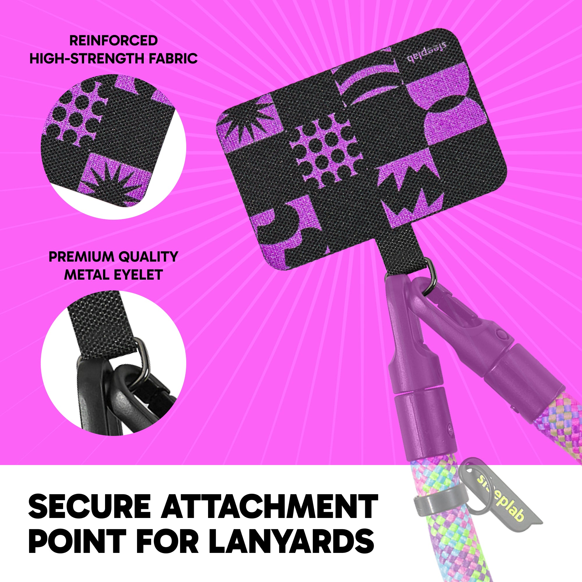 Freehand Playground GoTab - Universal Phone Lanyard Tab (Pack of 2)