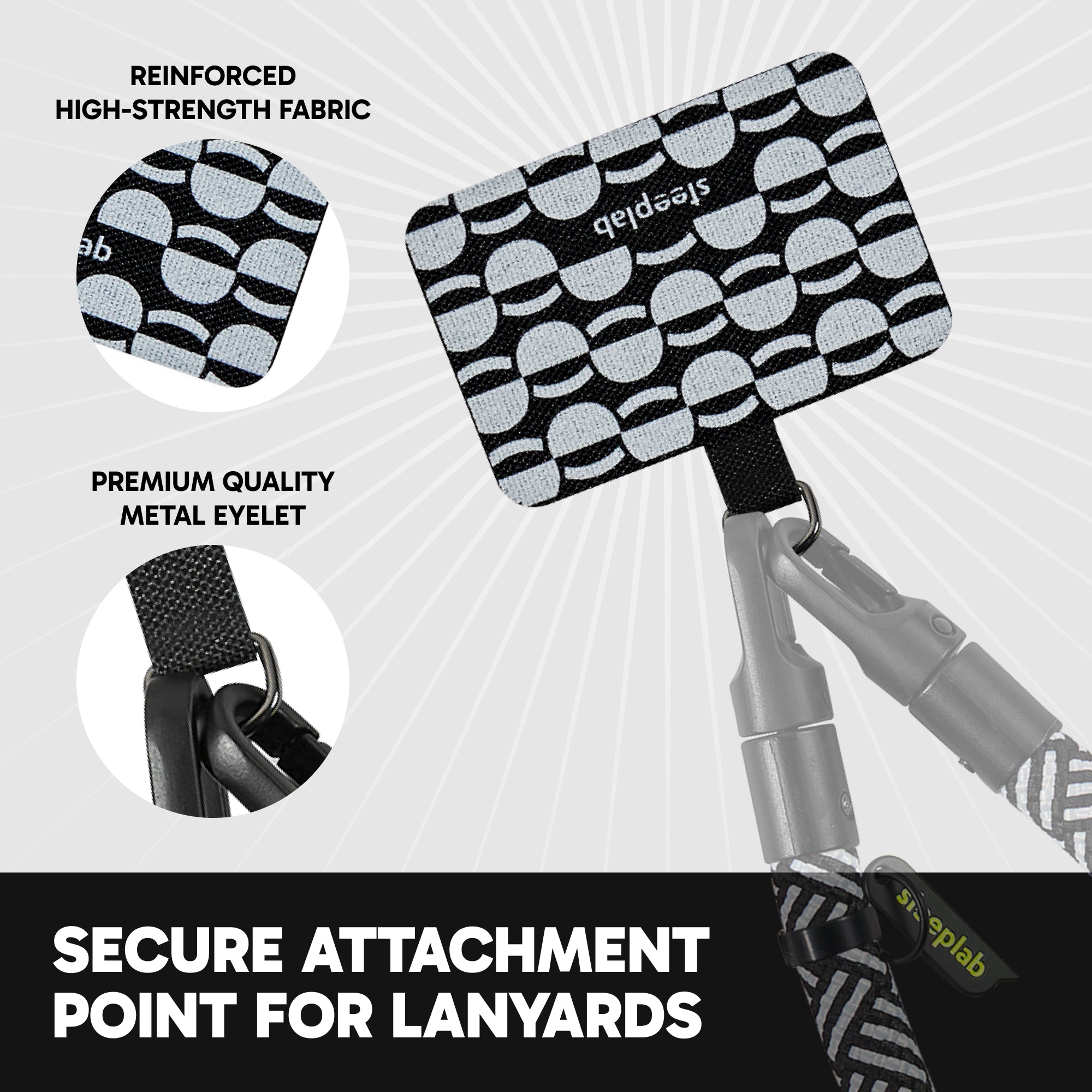 Freehand Metro Weave GoTab - Universal Phone Lanyard Tab (Pack of 2)