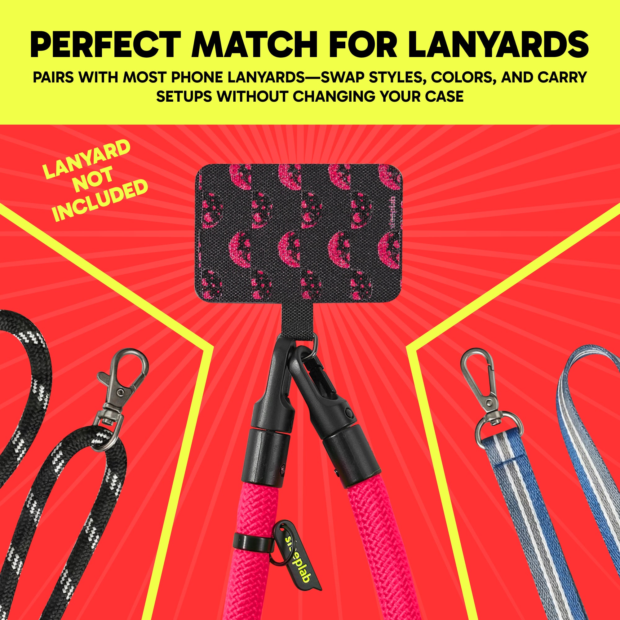 Freehand Lunar Pop GoTab - Universal Phone Lanyard Tab (Pack of 2)