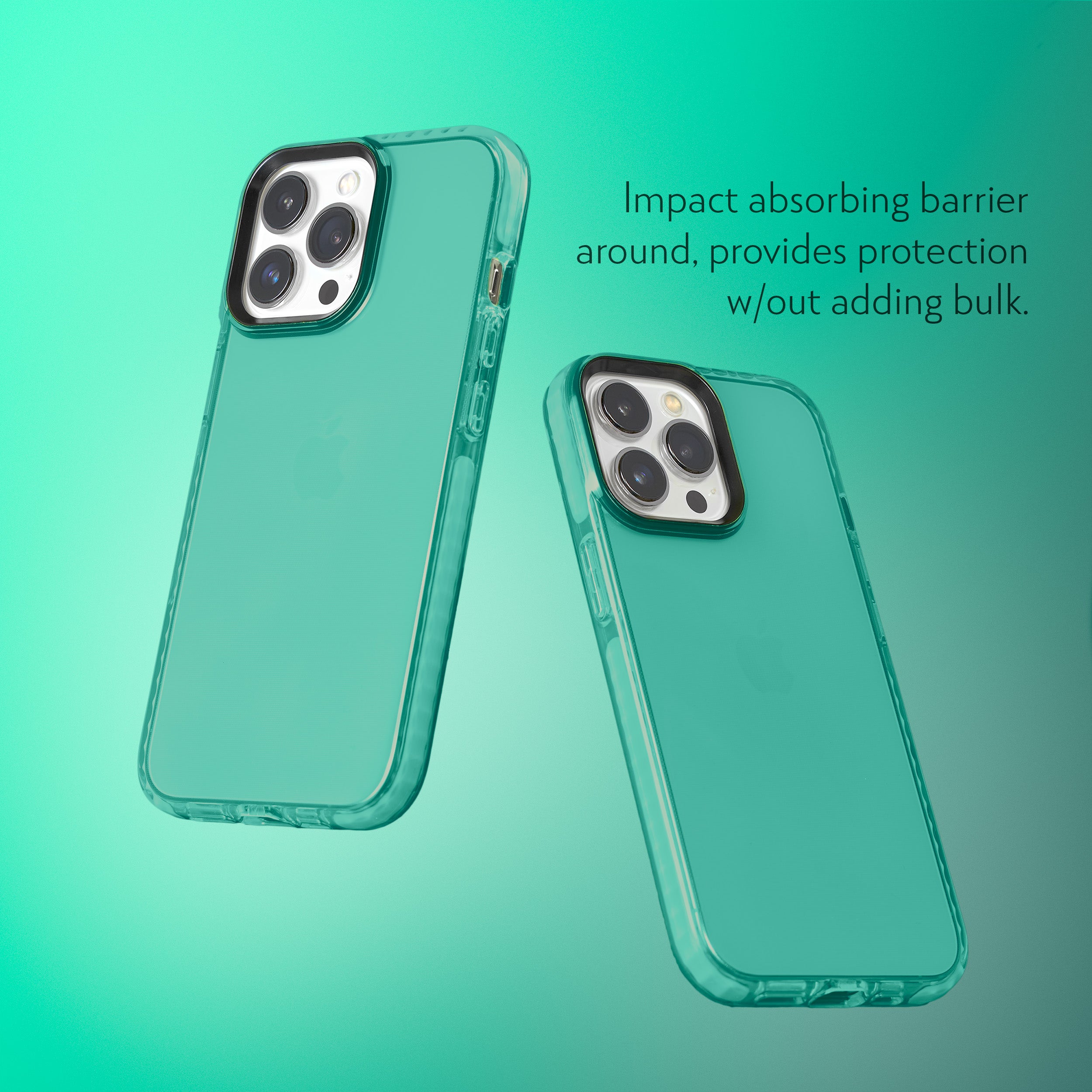 Barrier Case for iPhone - Polished Turquoise Blue