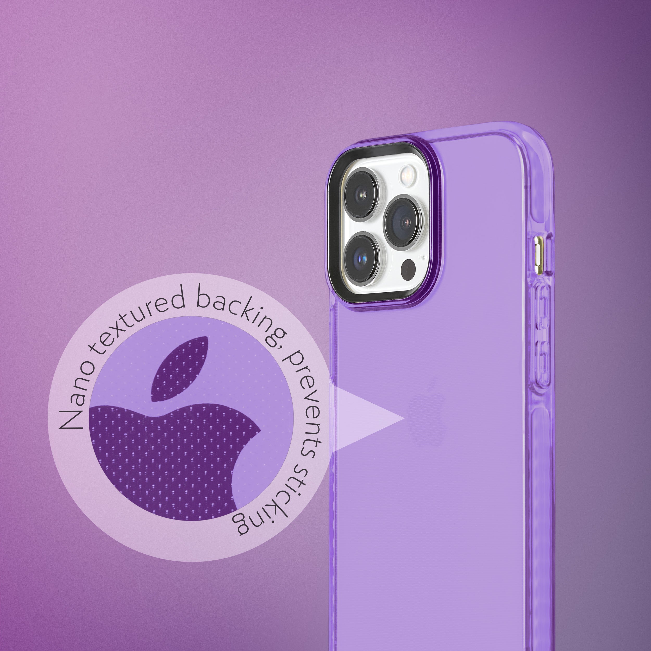 Barrier Case for iPhone - Fresh Purple Lavender