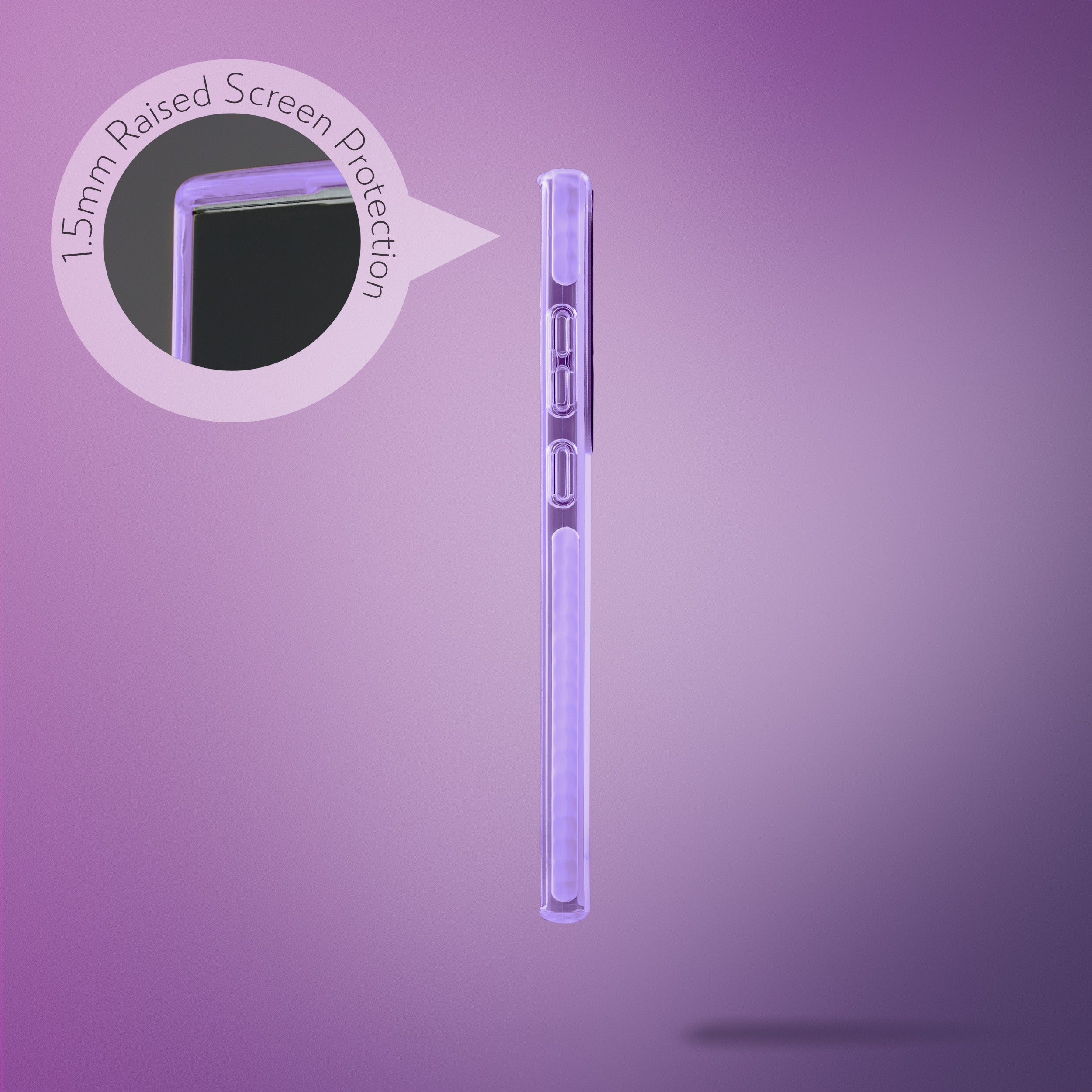 Barrier Case for Samsung - Light Pastel Purple