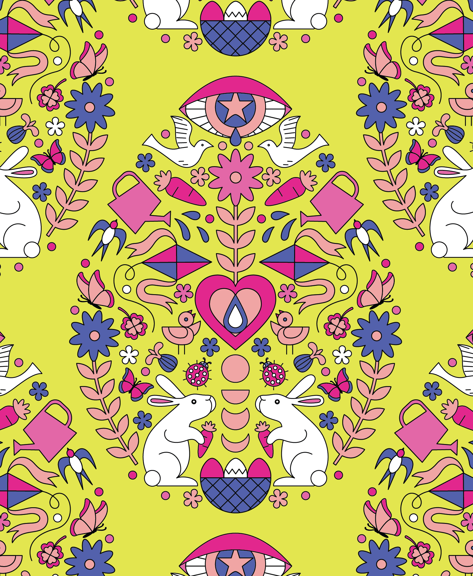 Spring Digital Wallpaper Pack for iPhone and Android - Instant Screen Refresh