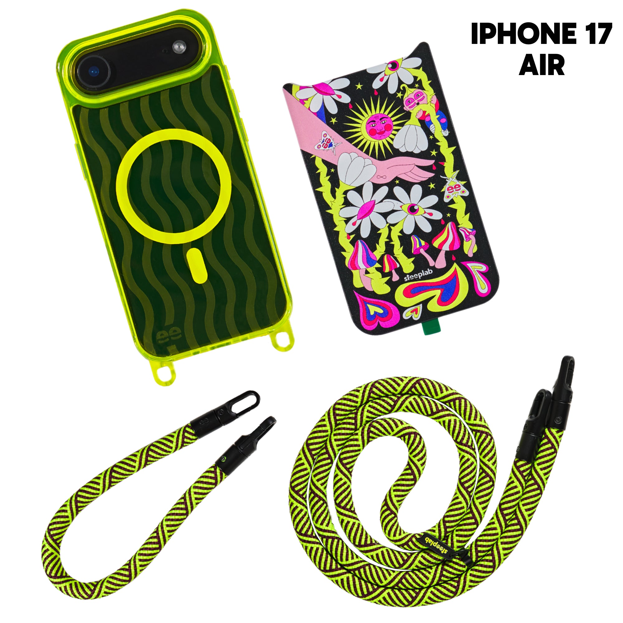 Midnight Growth - Freehand Case + Canvas Cover + Freehand Crossbody and Wrist Lanyard Bundle