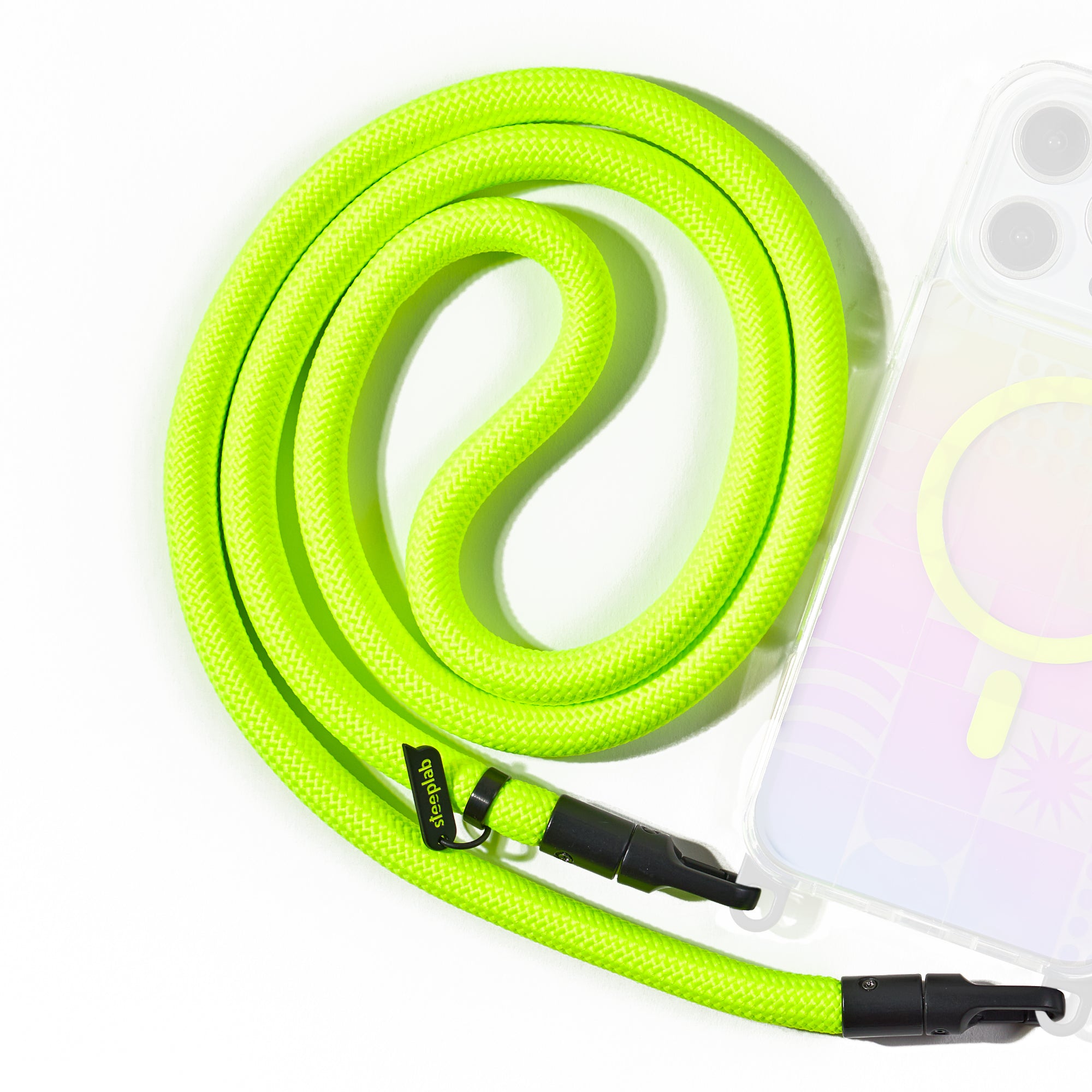 Freehand Neon Burst Cross-Body Lanyard - Go Hands-Free