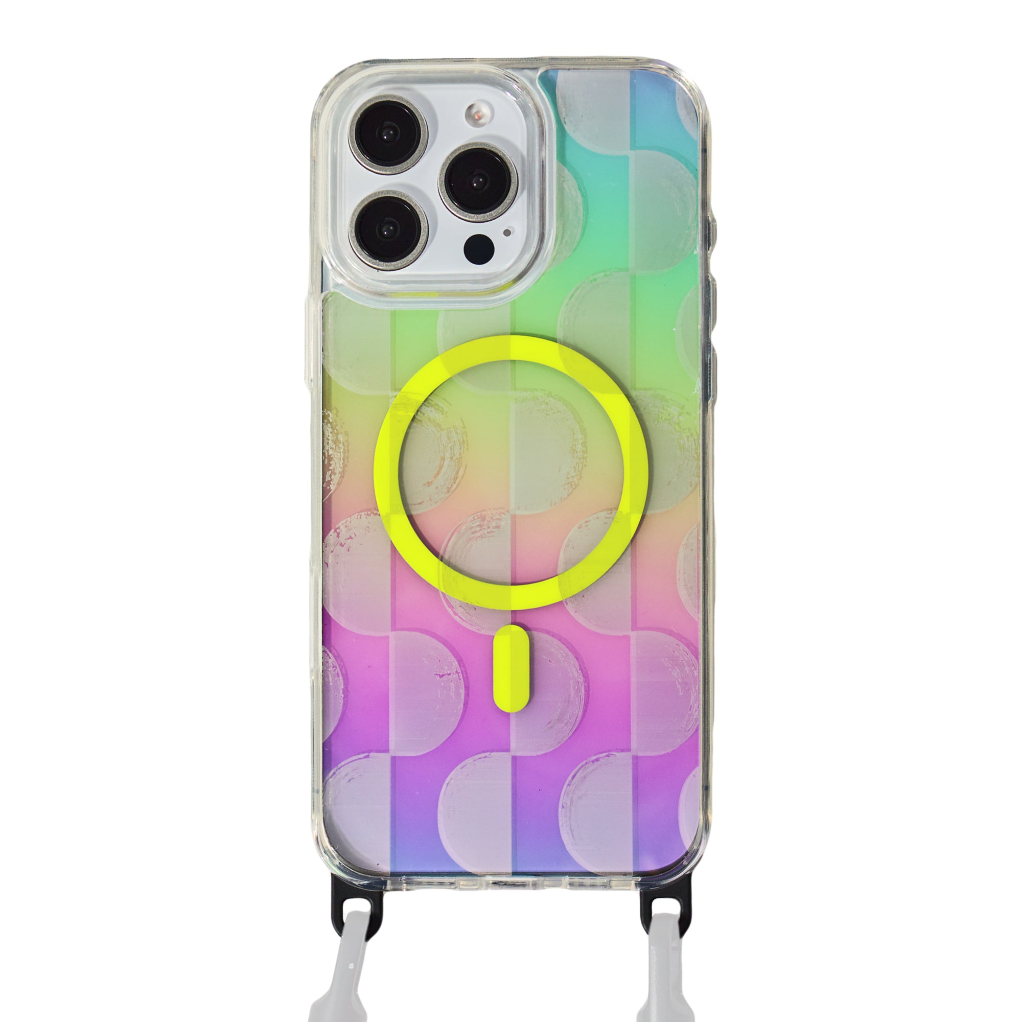 Freehand Bold Frequency Case for iPhone -  MagSafe & Shockproof Protection w EZ Hook