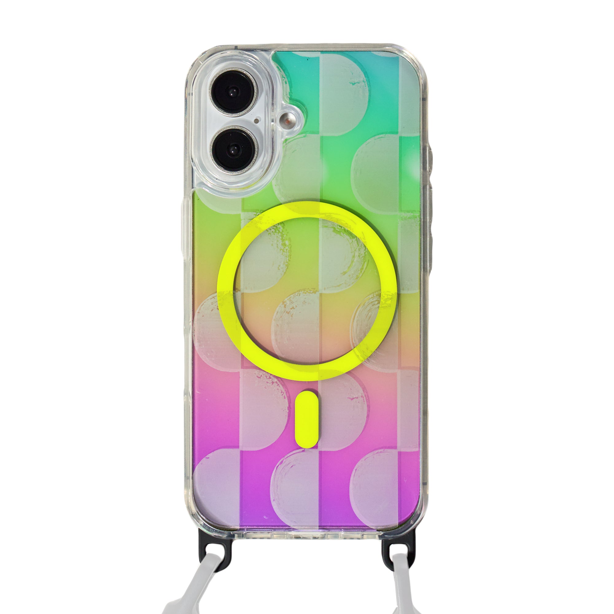Freehand Bold Frequency Case for iPhone -  MagSafe & Shockproof Protection w EZ Hook