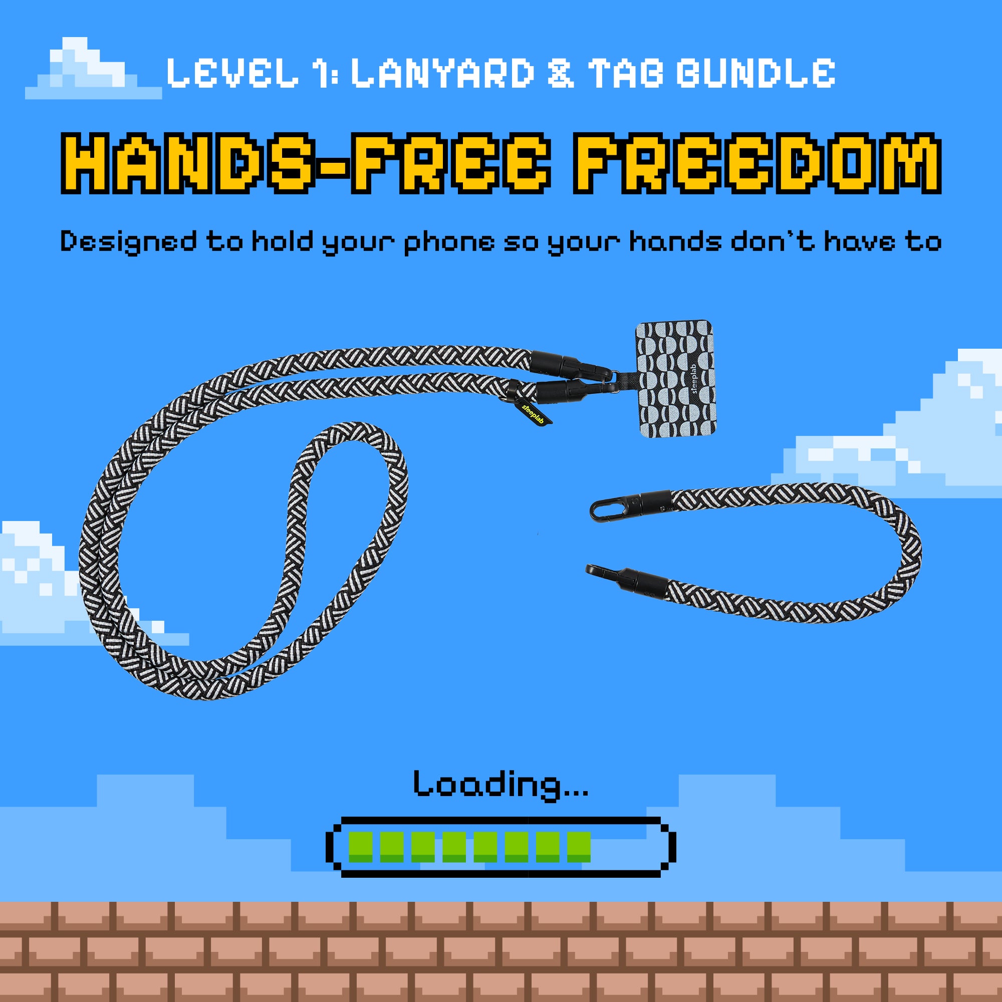 Freehand GoKit LS - Hands-Free Phone Carry Bundle - Metro Weave