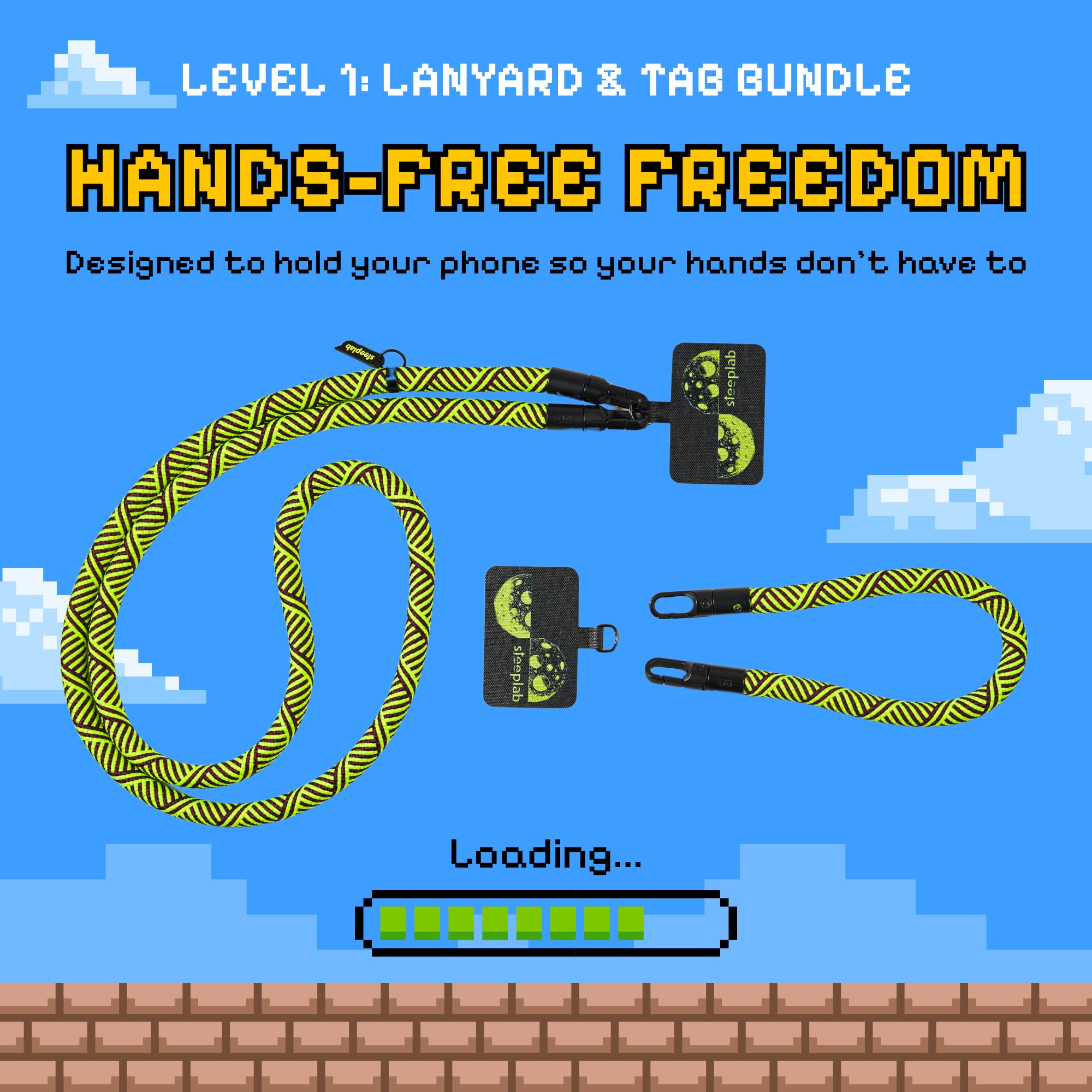 Freehand GoKit LS - Hands-Free Phone Carry Bundle - Midnight Pulse