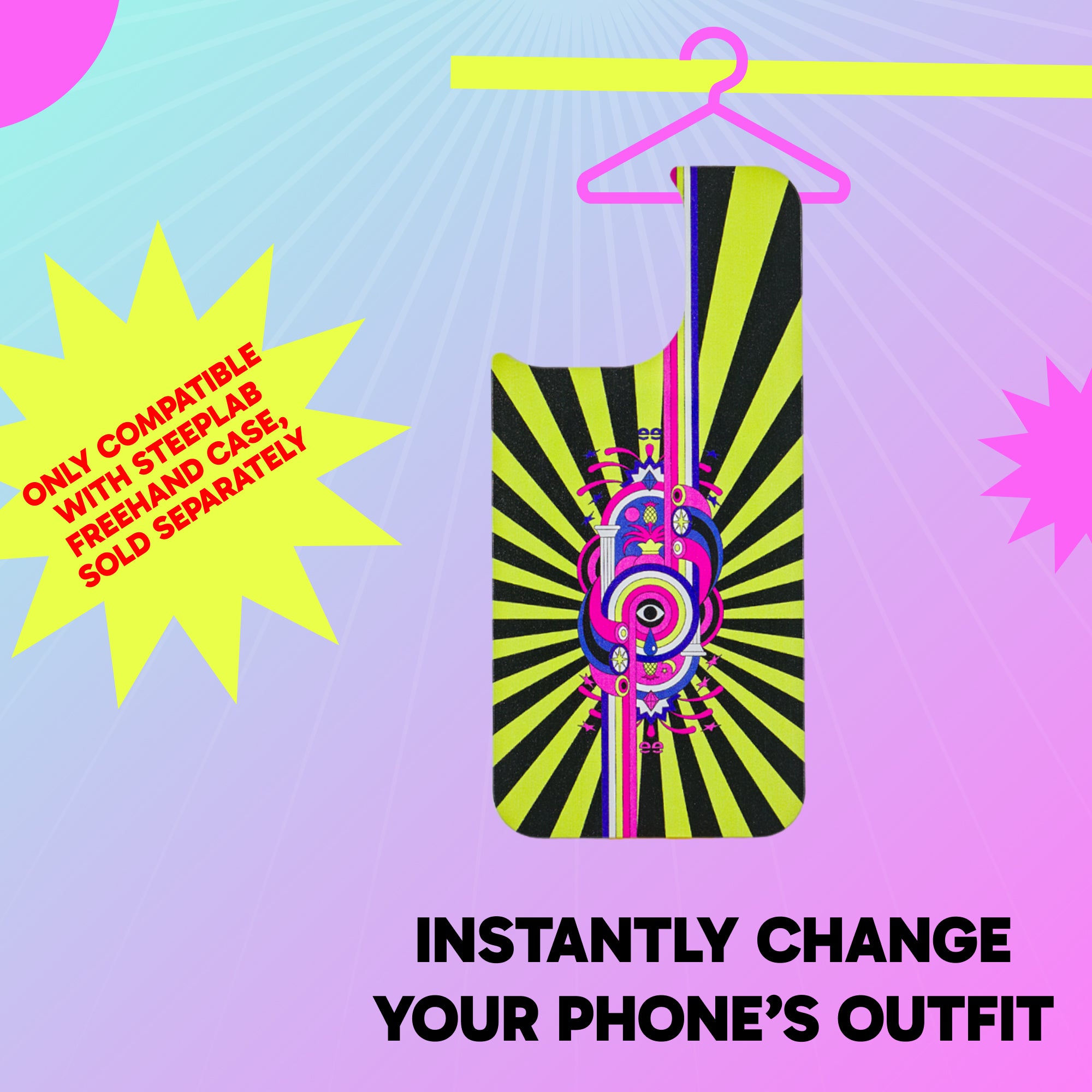 Unfold Canvas Cover for Freehand Case - Magnetic Interchangeable Backing