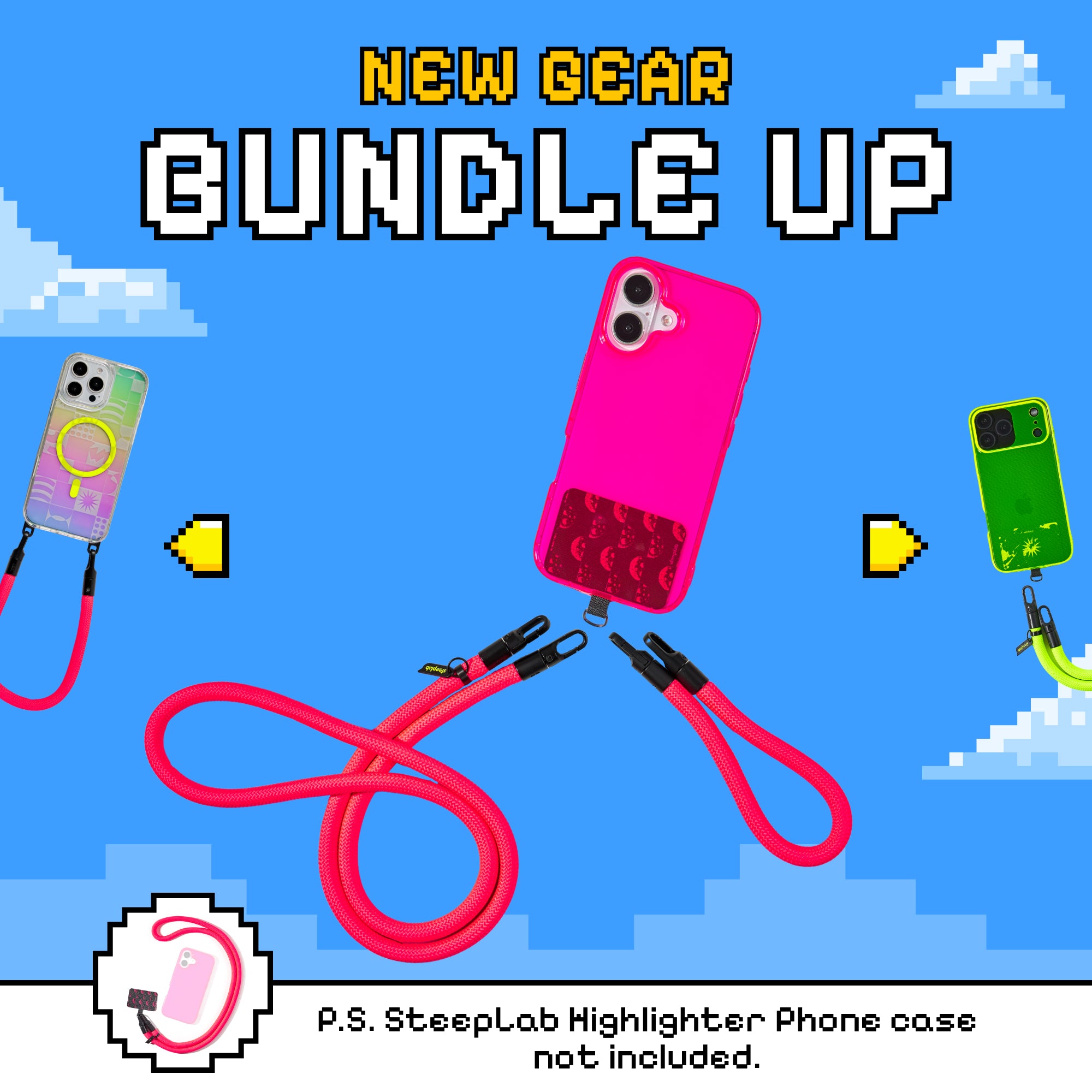 Freehand GoKit LS - Hands-Free Phone Carry Bundle - Lunar Pop