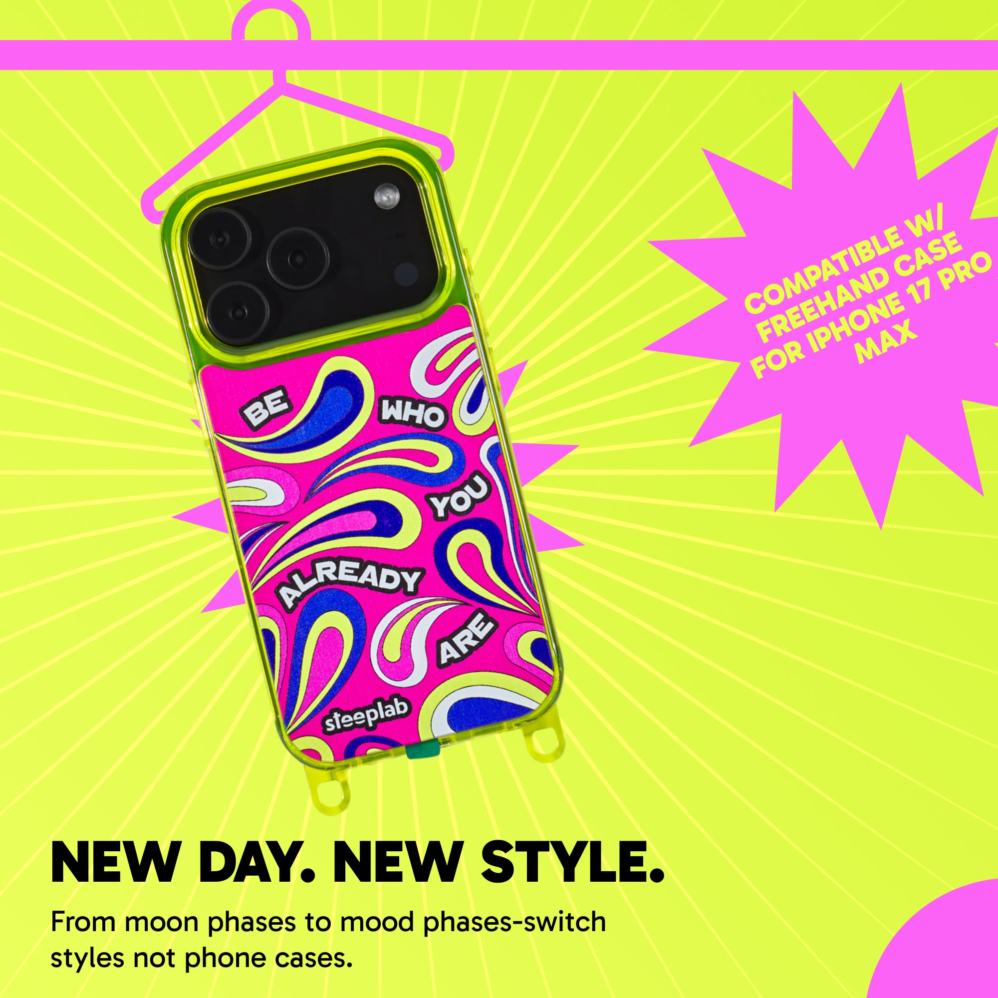 Vibes Canvas Cover for Freehand Case - Magnetic Interchangeable Backing