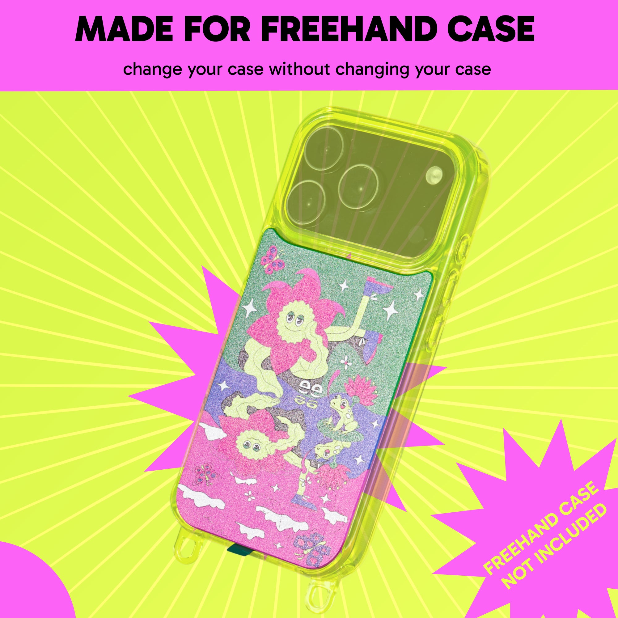 Miss You Canvas Cover for Freehand Case - Magnetic Interchangeable Backing
