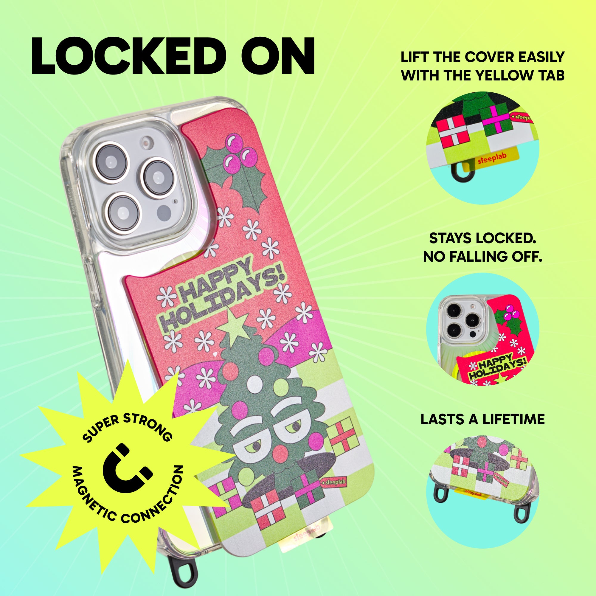 Stay Elevated & Merry - Freehand Case + Canvas Cover Bundle