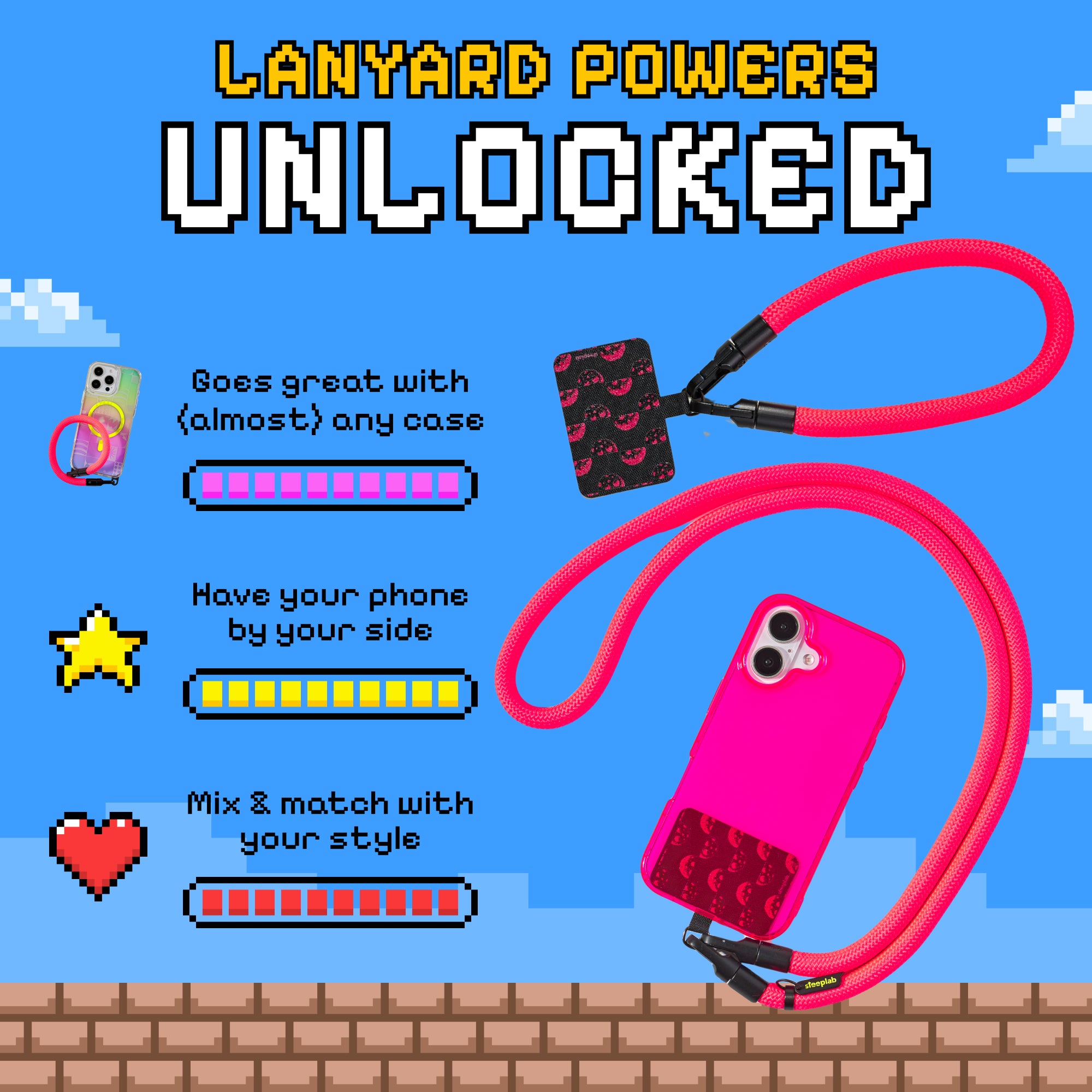 Freehand GoKit LS - Hands-Free Phone Carry Bundle - Lunar Pop