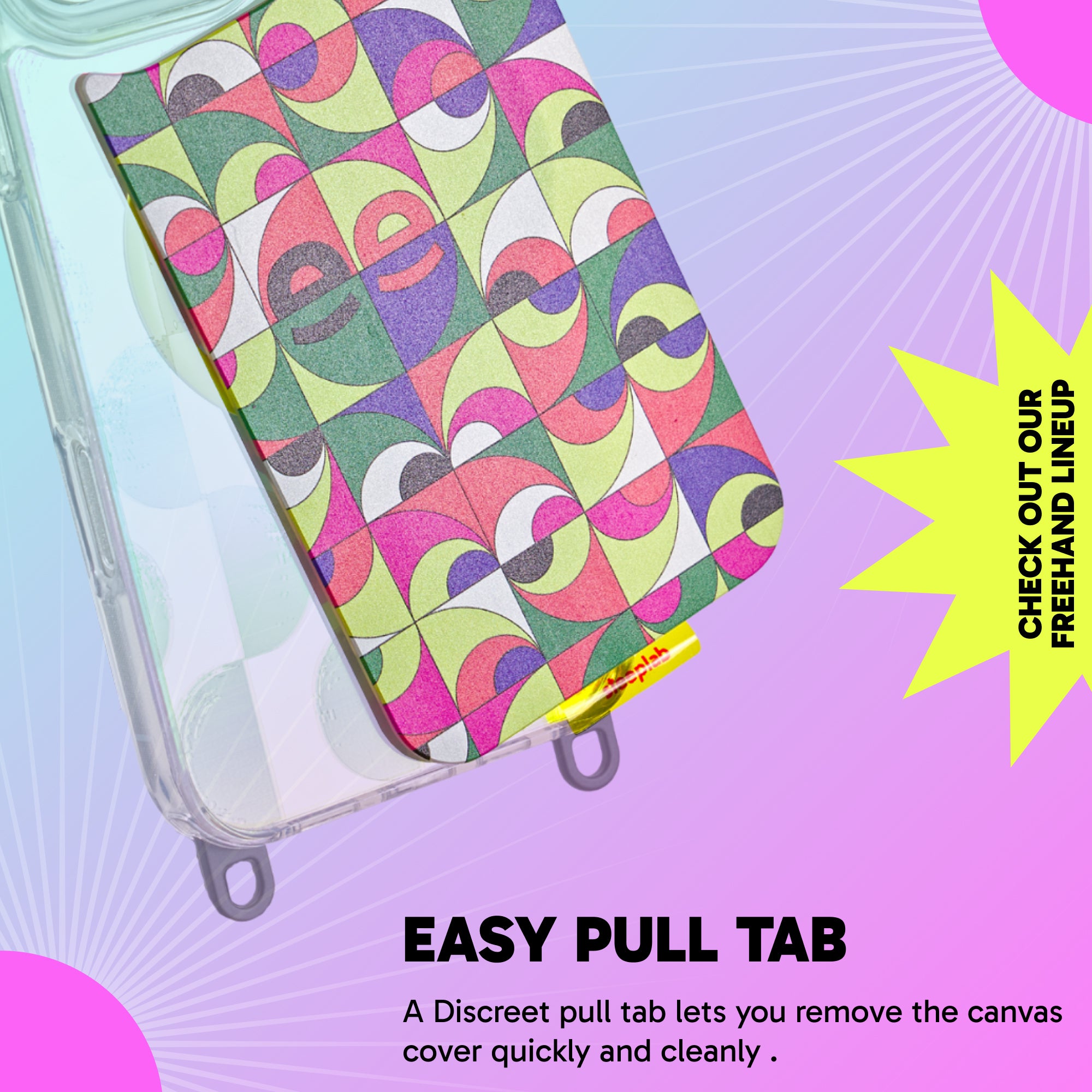 Orbit Canvas Cover for Freehand Case - Magnetic Interchangeable Backing