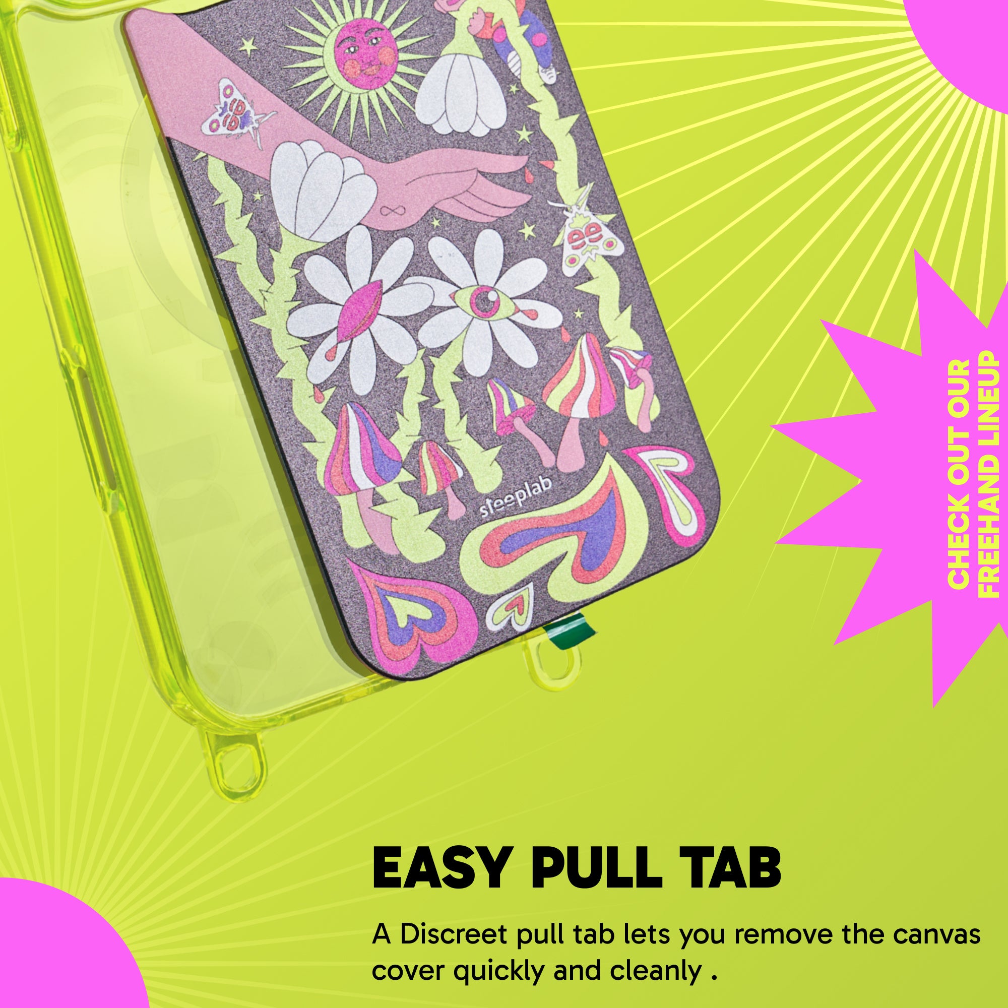 Growth Canvas Cover for Freehand Case - Magnetic Interchangeable Backing